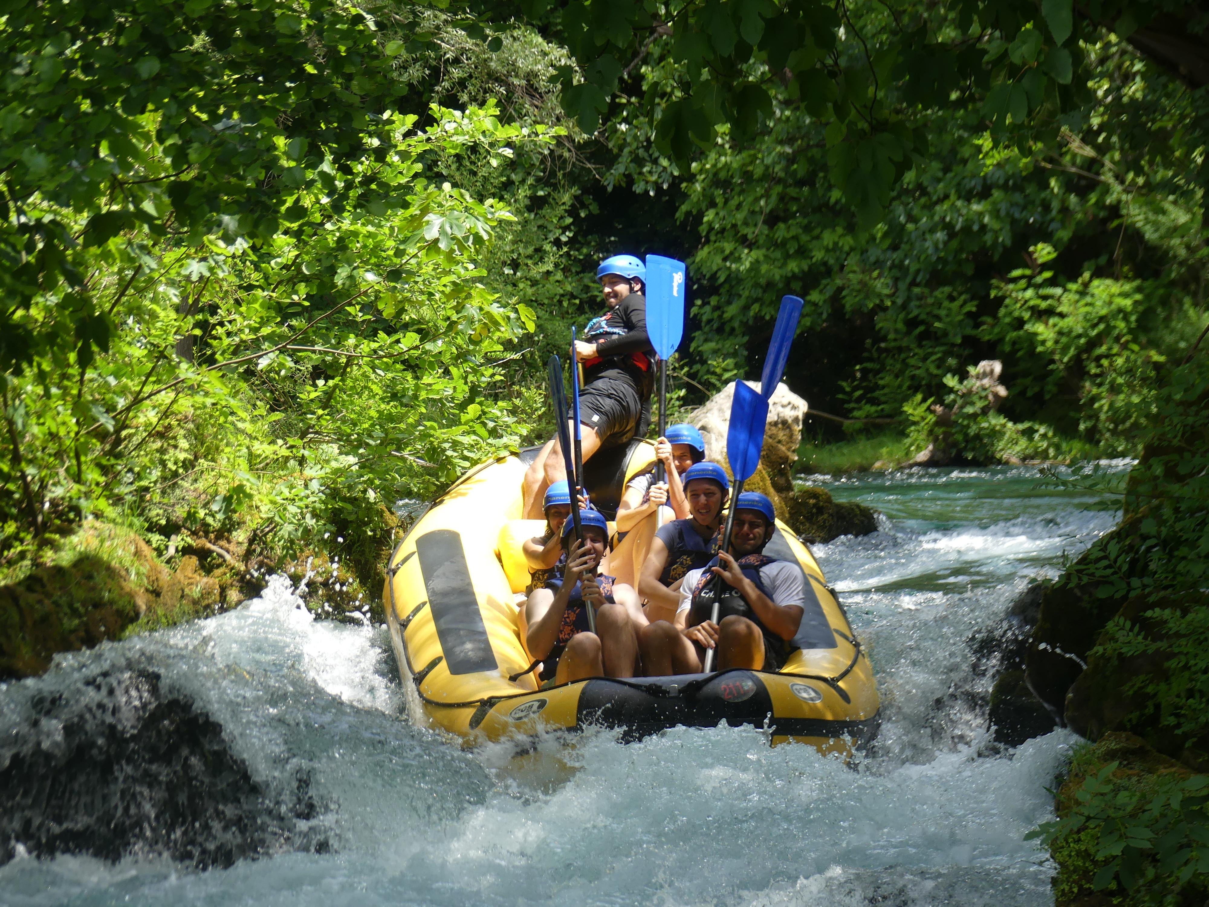 Cetina River Rafting Adventure: Rapids, Cliffs & Caves