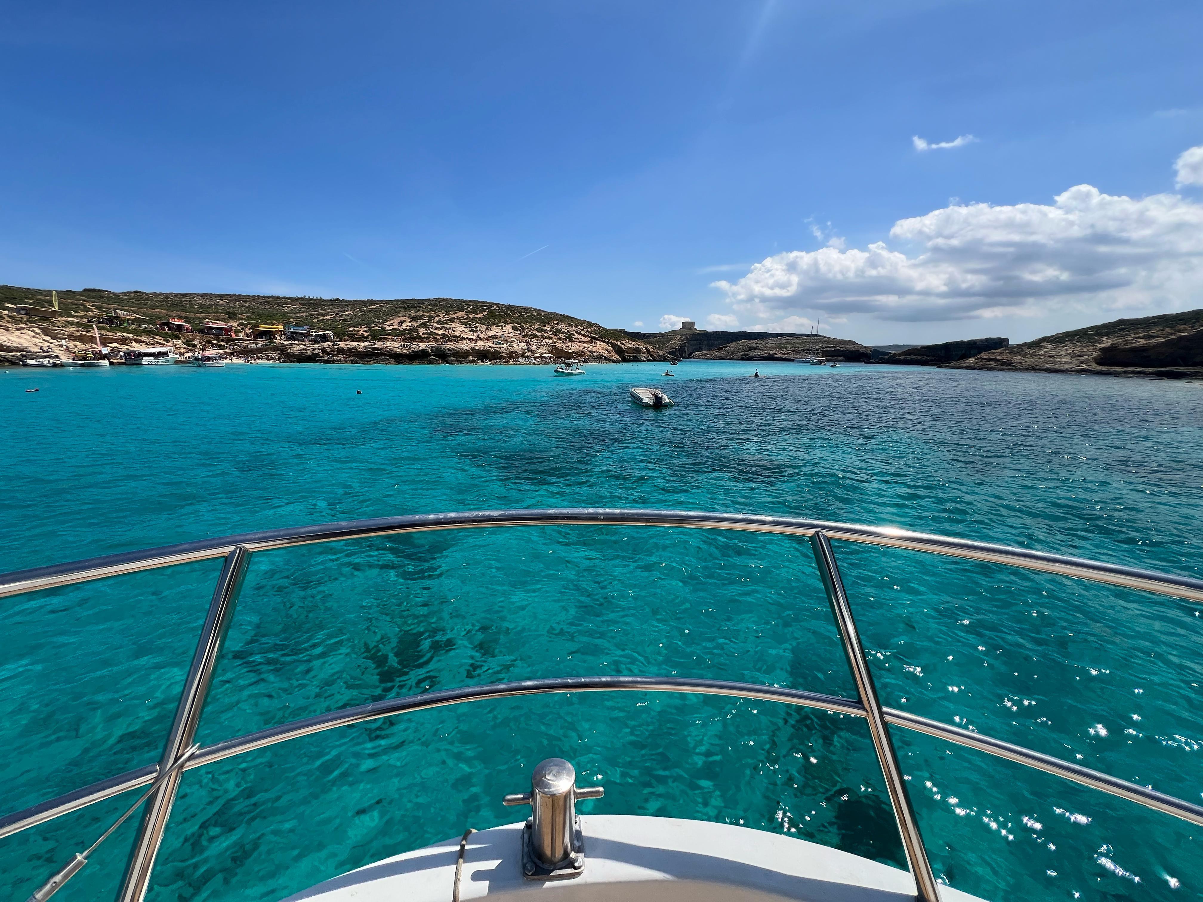 Comino 3-Bay Cruise: Blue Lagoon, Crystal Lagoon & Halfa Rock