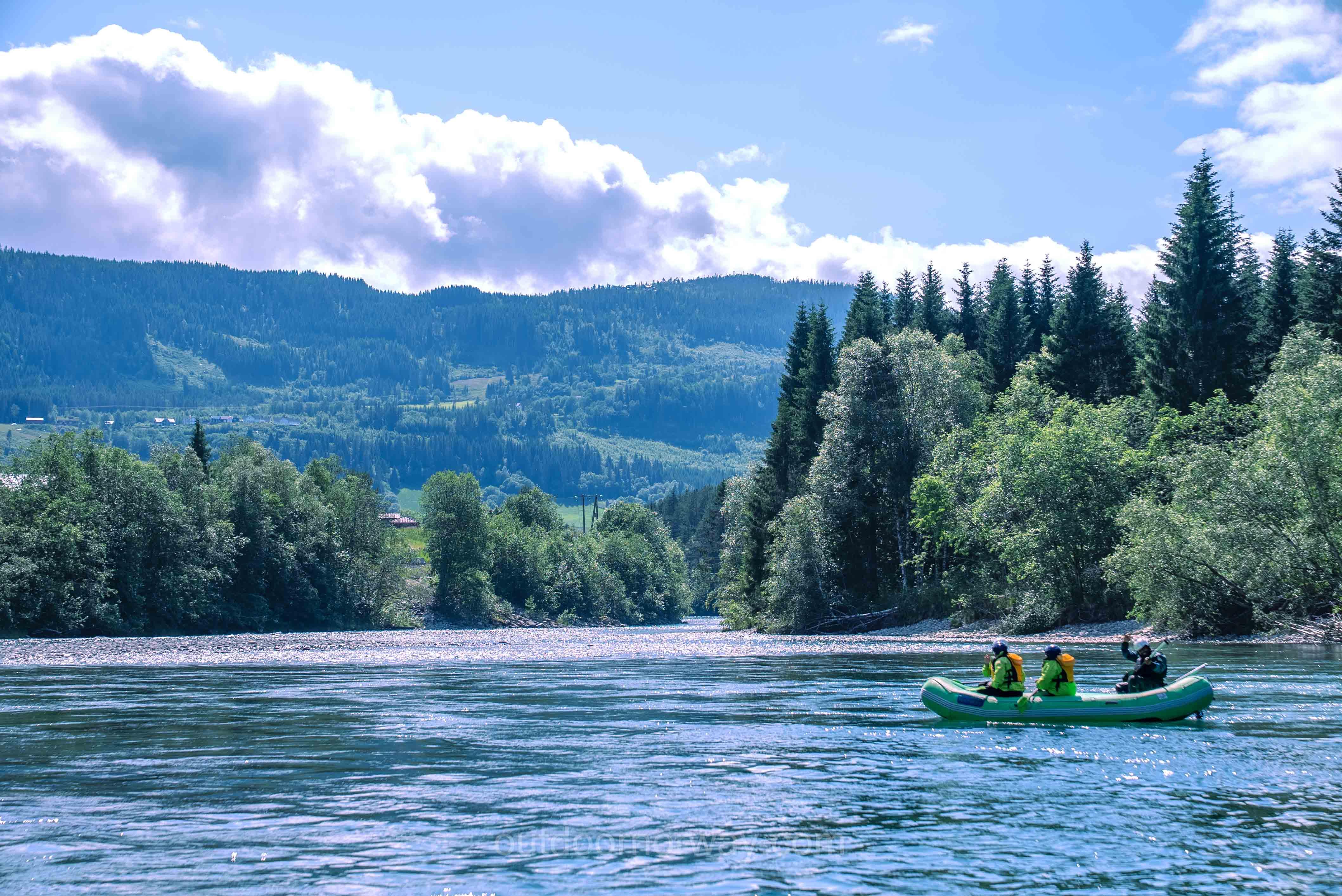 Family Whitewater Rafting Adventure on Raundal River