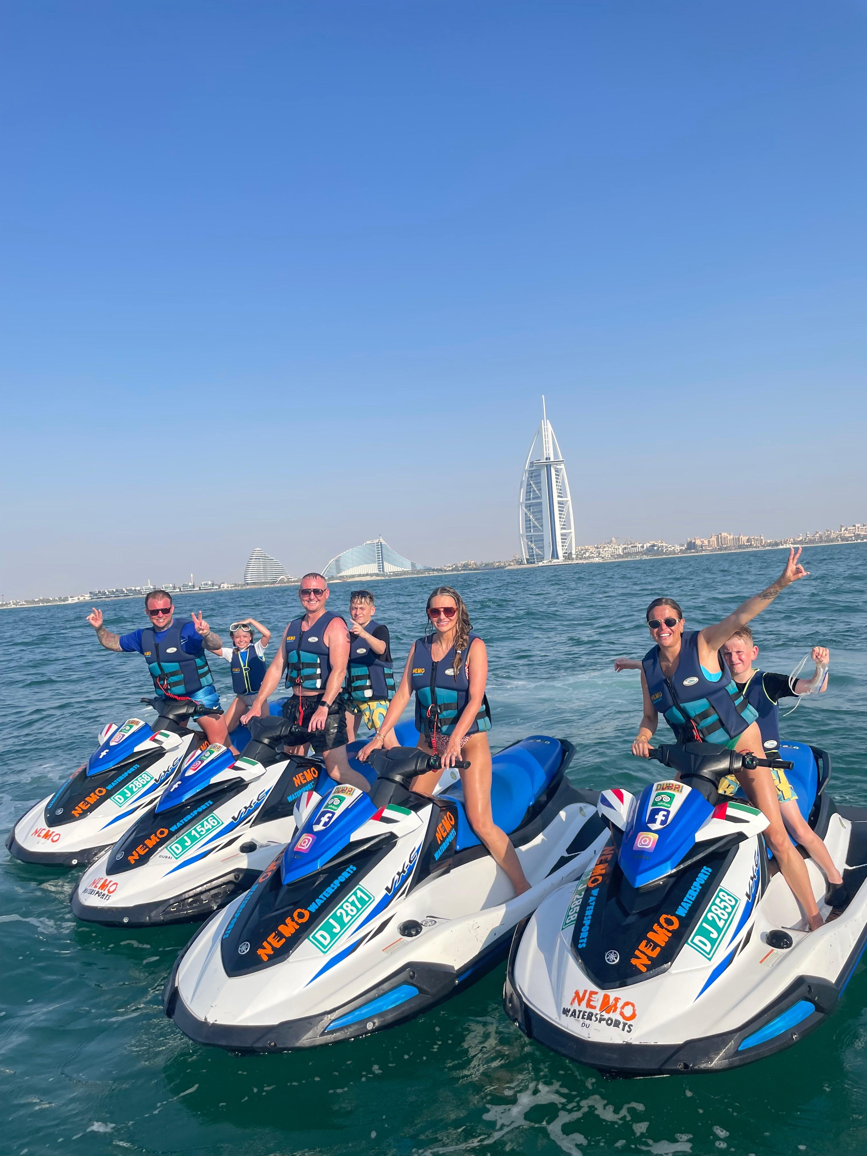 Dubai Jet Ski Adventure: Burj Al Arab & Jumeirah Beach
