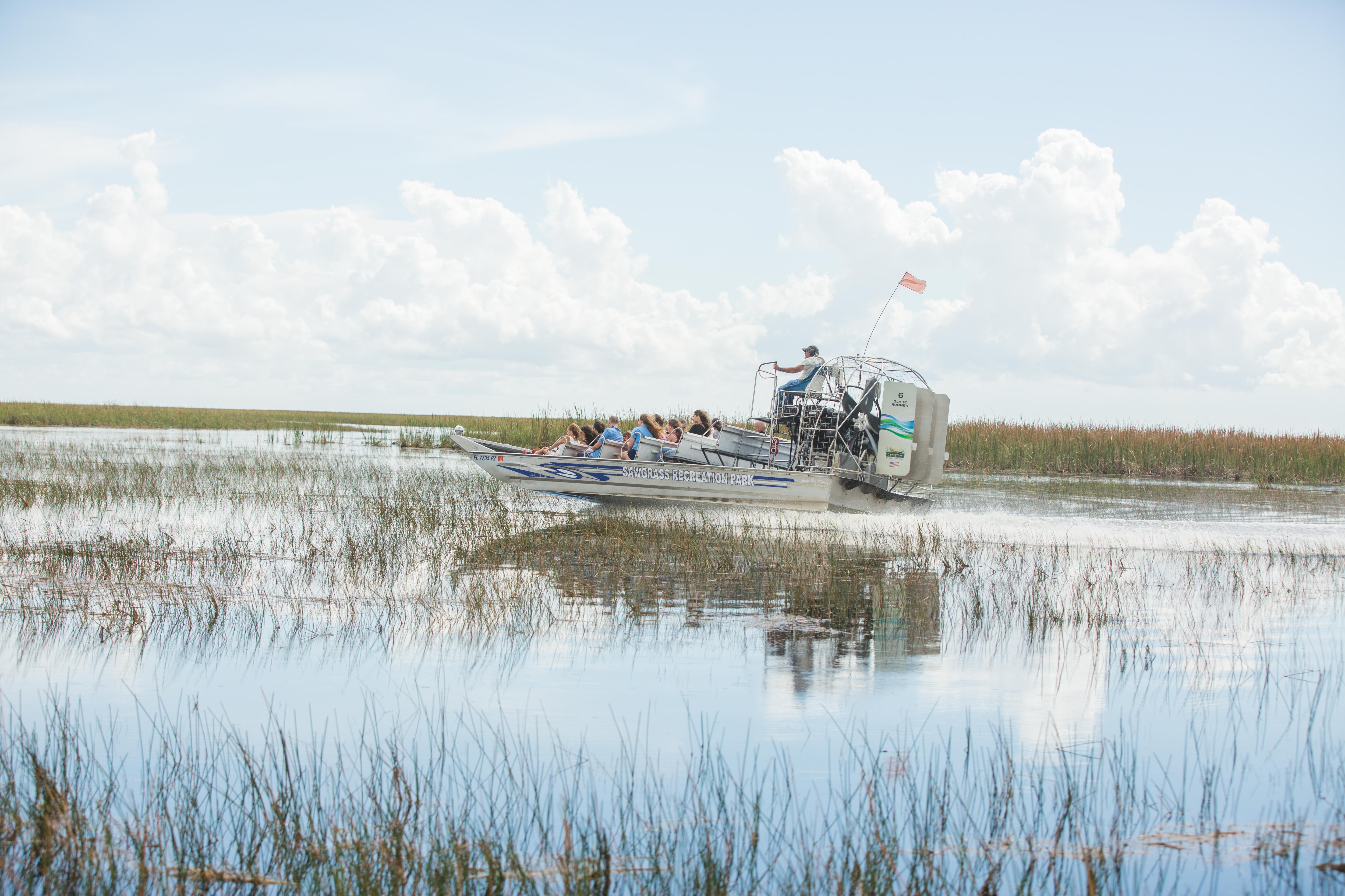 Everglades Airboat Safari & Wildlife Exhibit from Miami