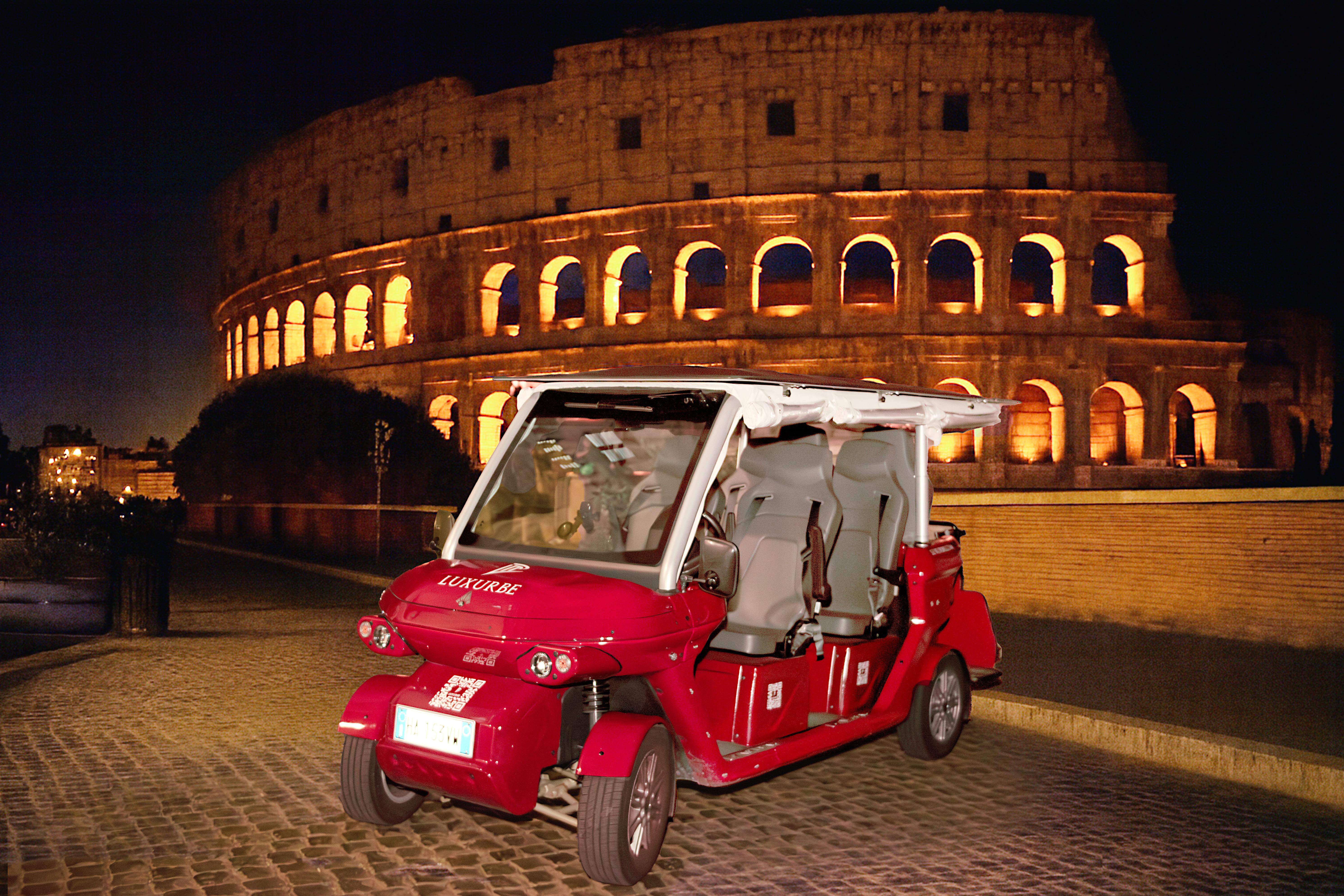 Rome night golf cart tour — illuminated landmarks of the centro storico — image 7
