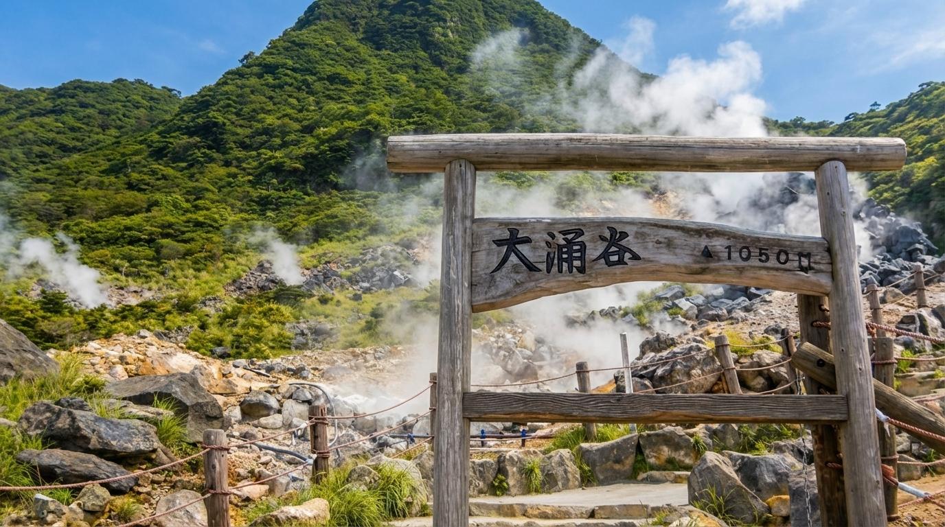 Mt. Fuji, Hakone & Owakudani Full-Day Tour from Tokyo
