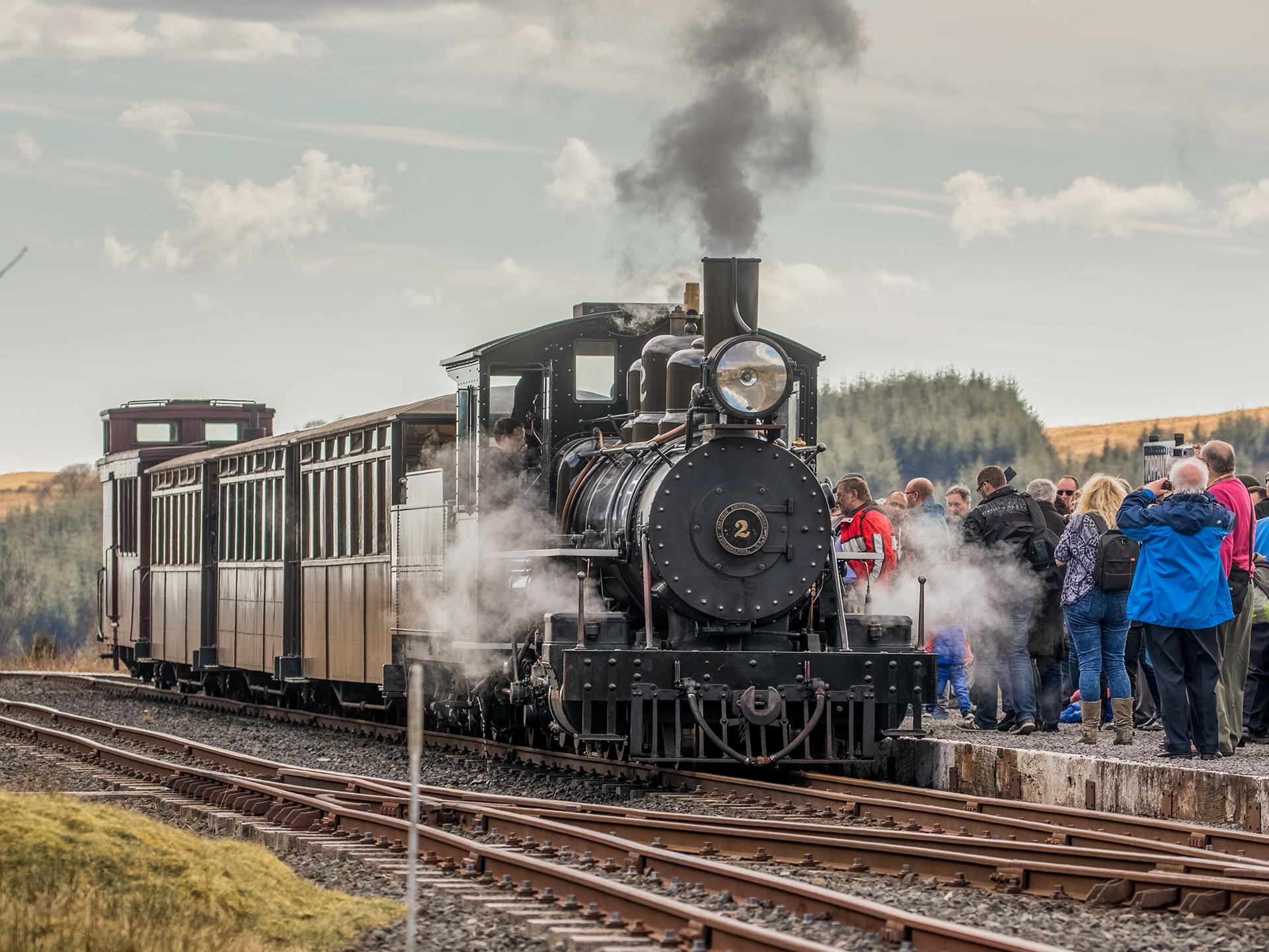Welsh Castles, Mountains & Steam Railway from Cardiff
