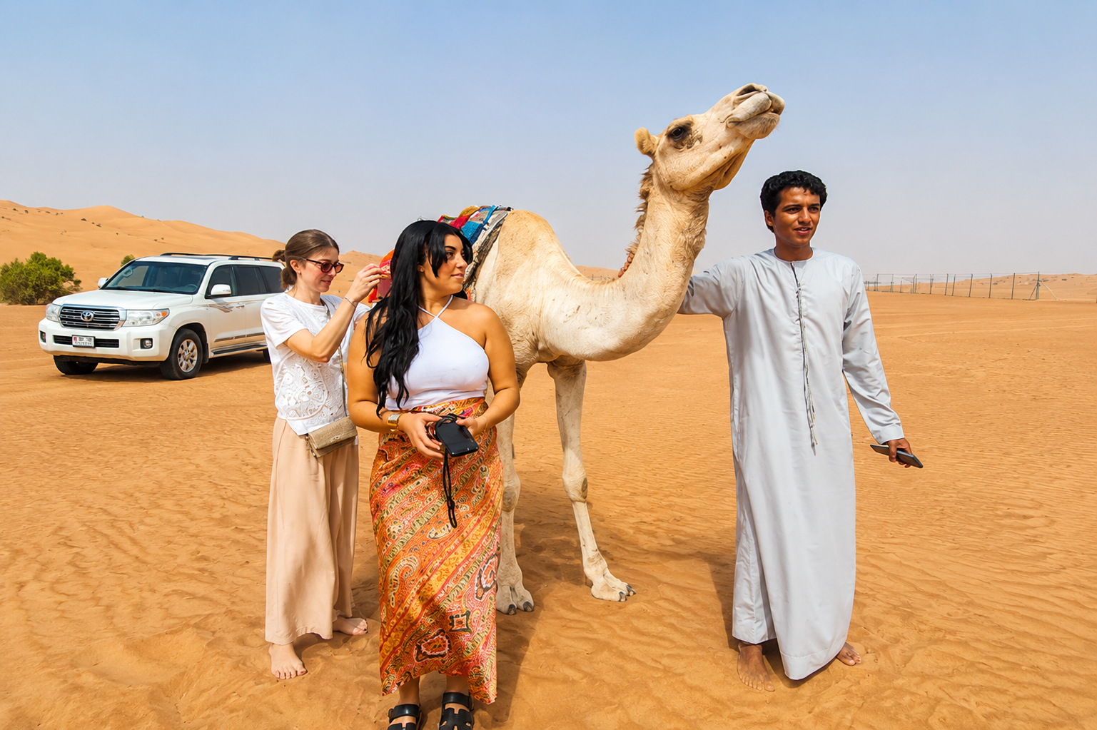 Desert Dunes, Wadi Bani Khalid & Bedouin Village Experience