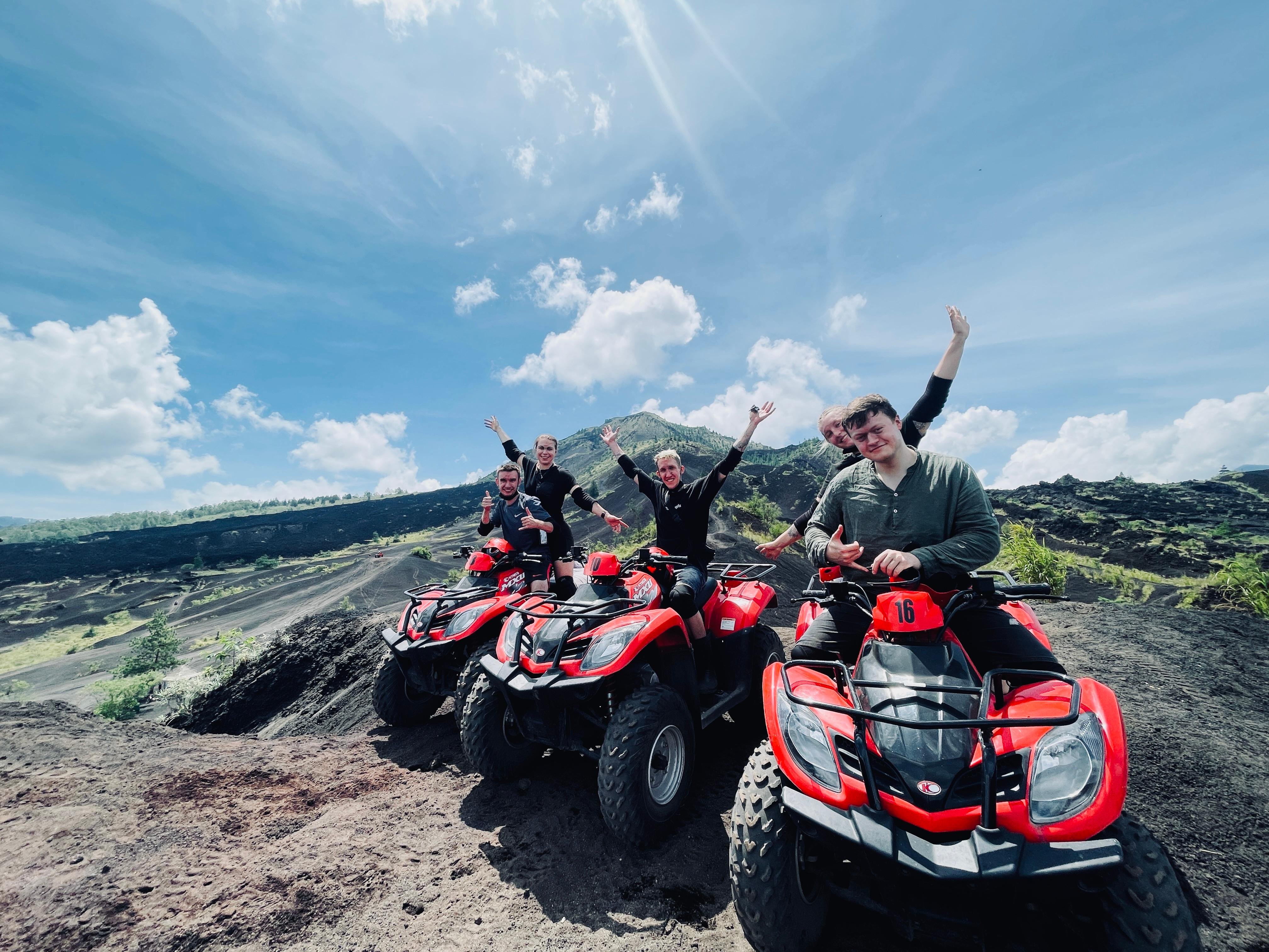 Bali Mt. Batur Black Lava ATV Quad Bike Ride