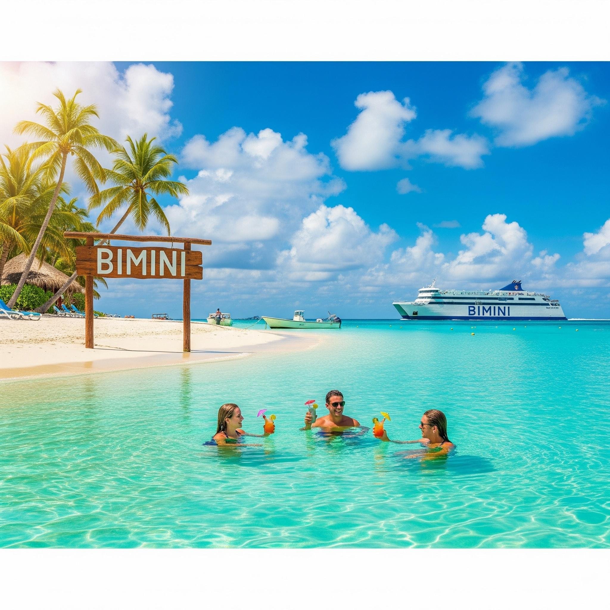 Bahamas Day Escape: Bimini or Grand Bahama Ferry