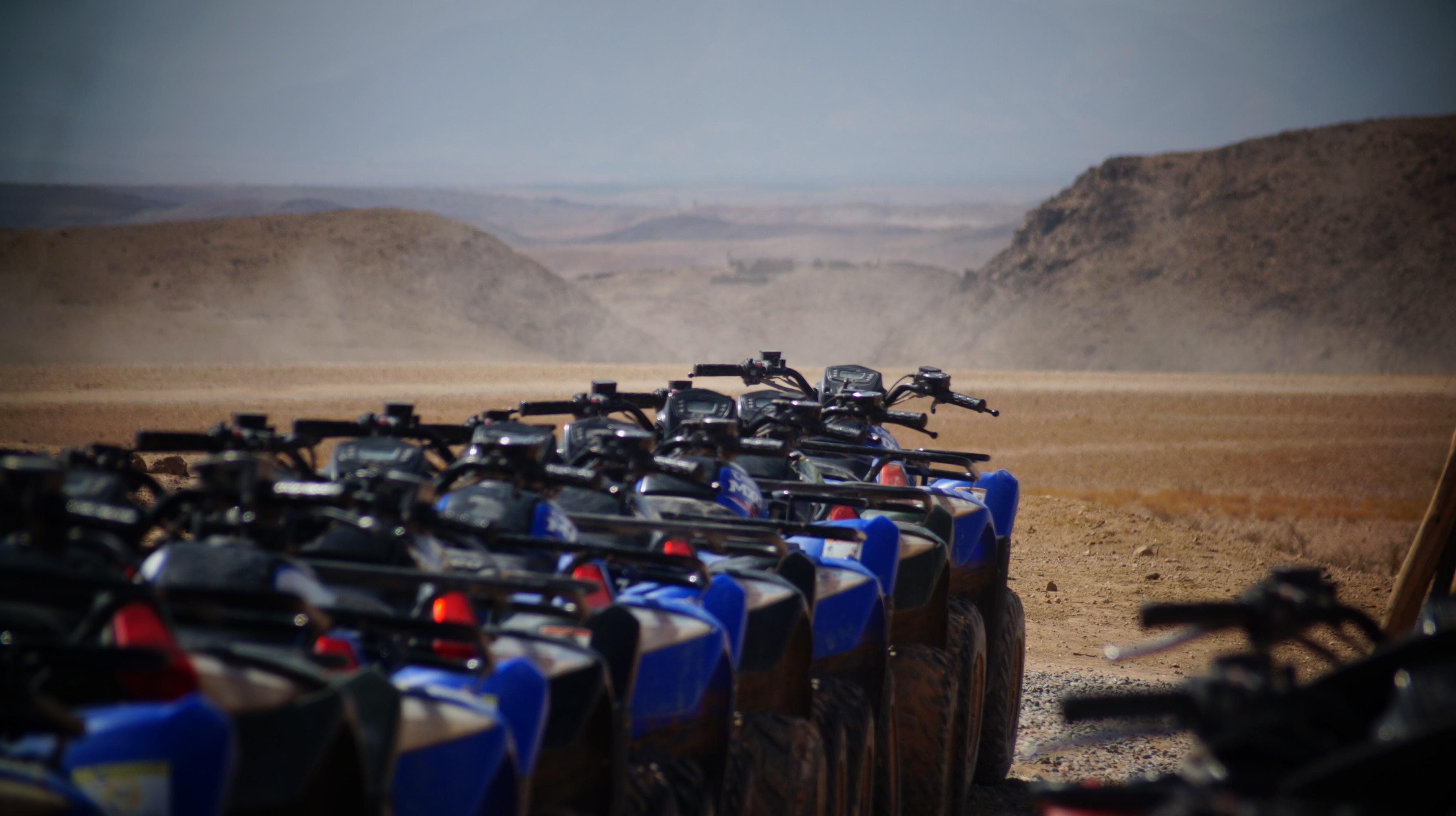 Agafay Desert Day Trip: Quad Biking, Camel Ride, Lunch & Pool