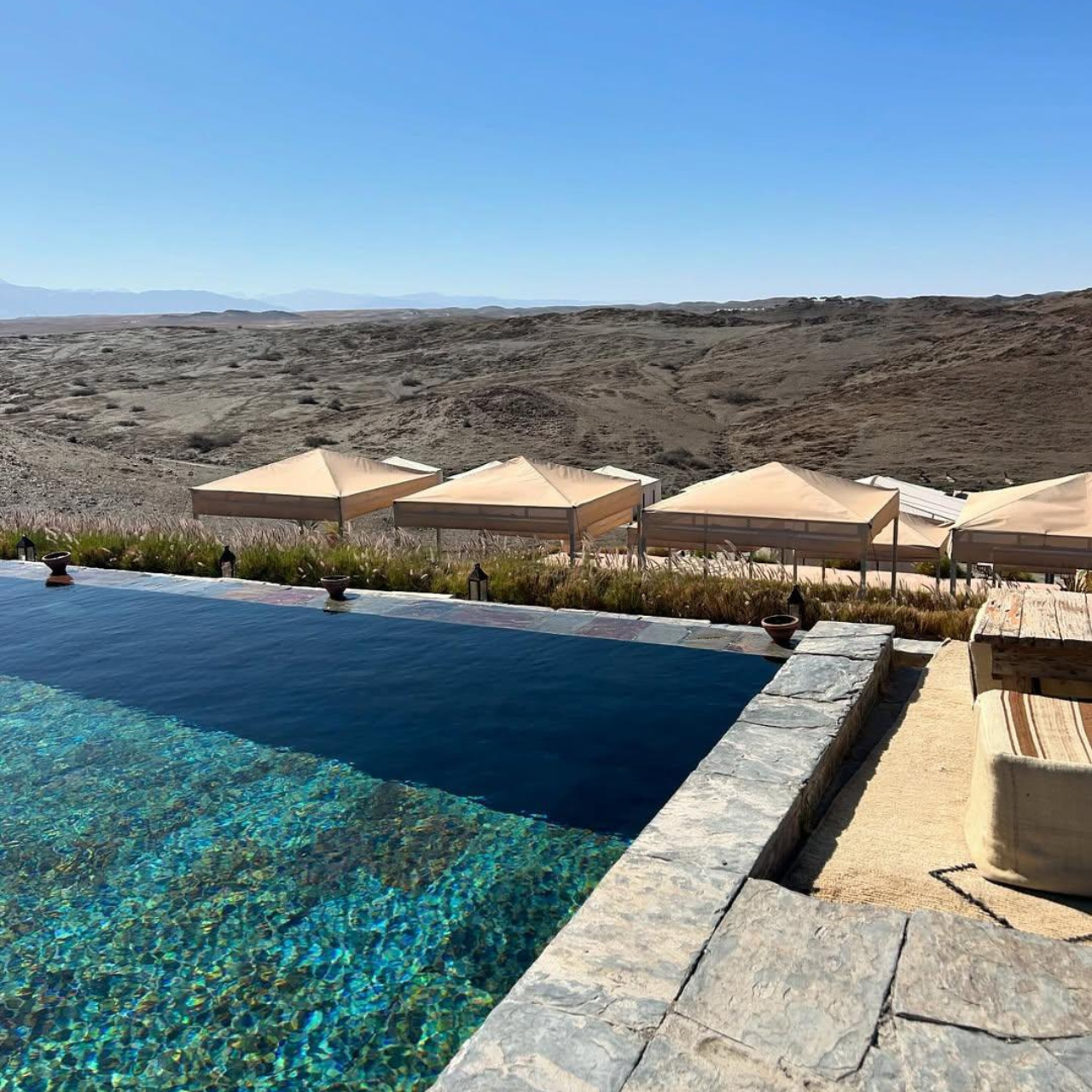 Agafay Desert Sunset: Camel Ride, Pool, Dinner & Cultural Shows
