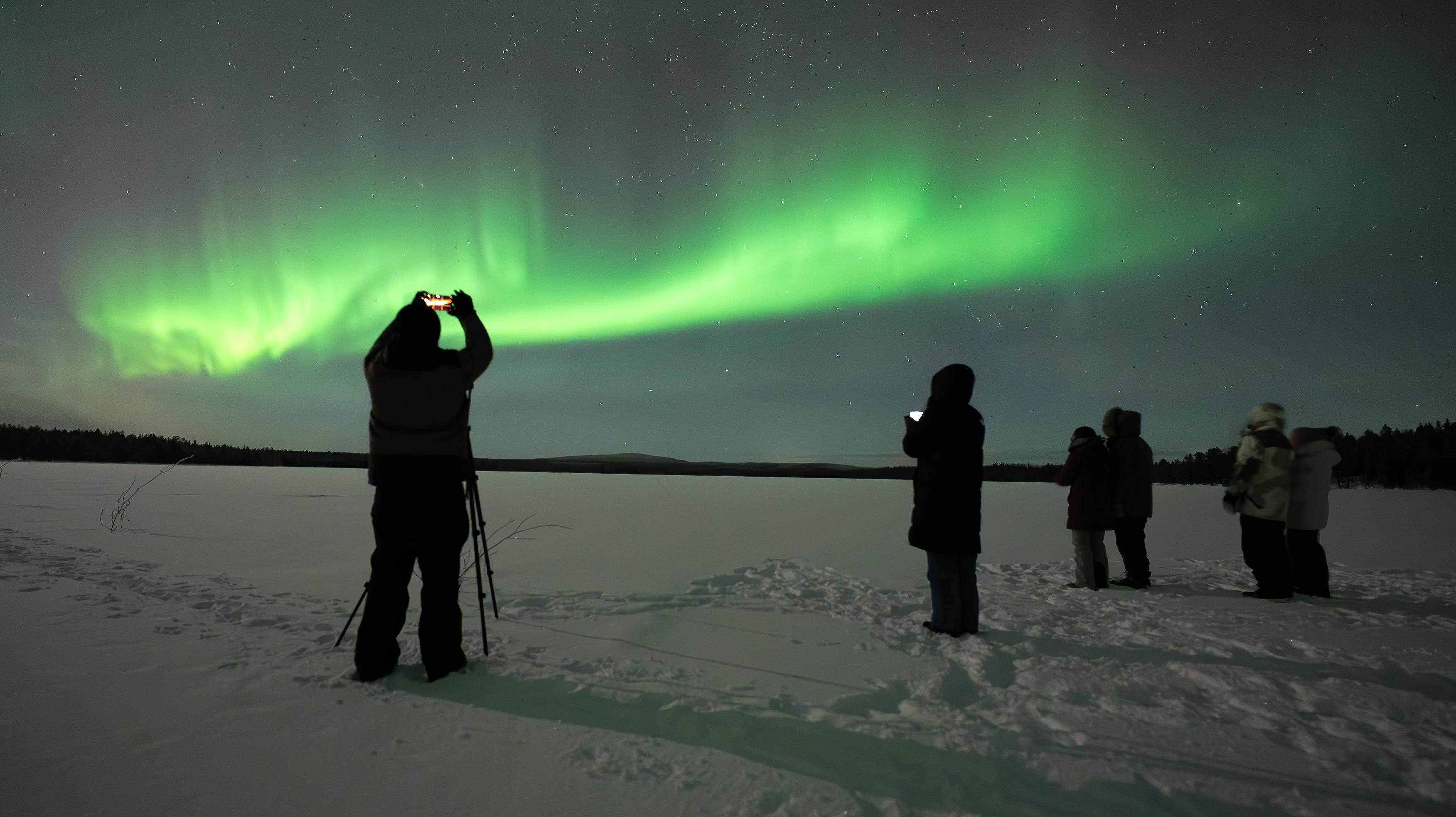 Northern Lights Photography Hunt from Levi