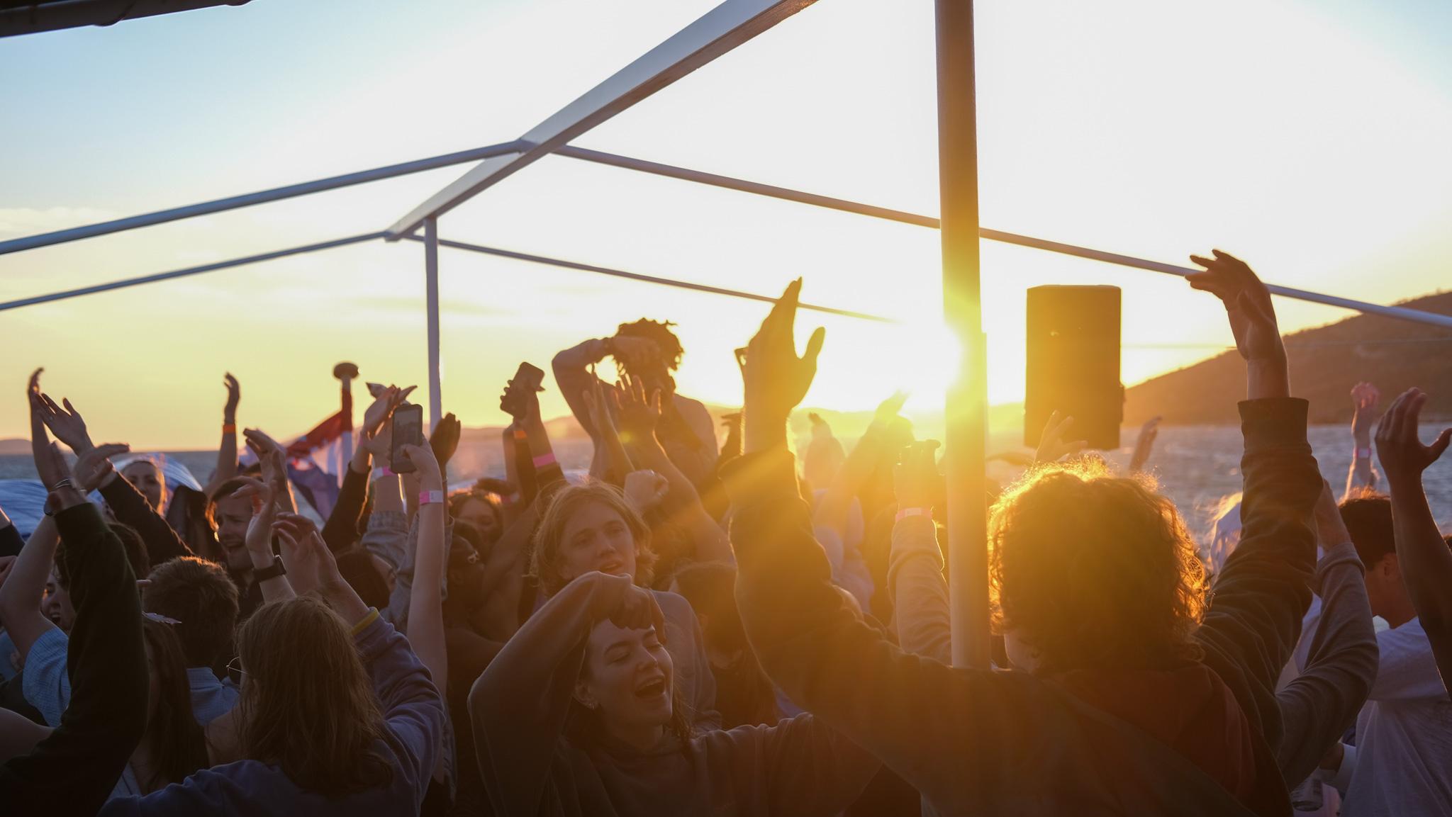 Split Blue Lagoon Boat Party Experience
