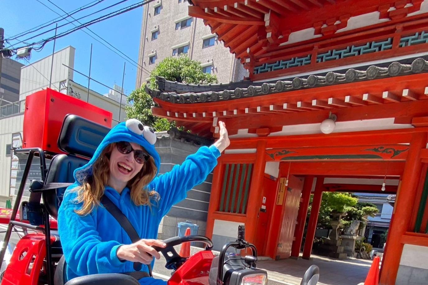 Osaka Street Go-Kart Tour with Costumes
