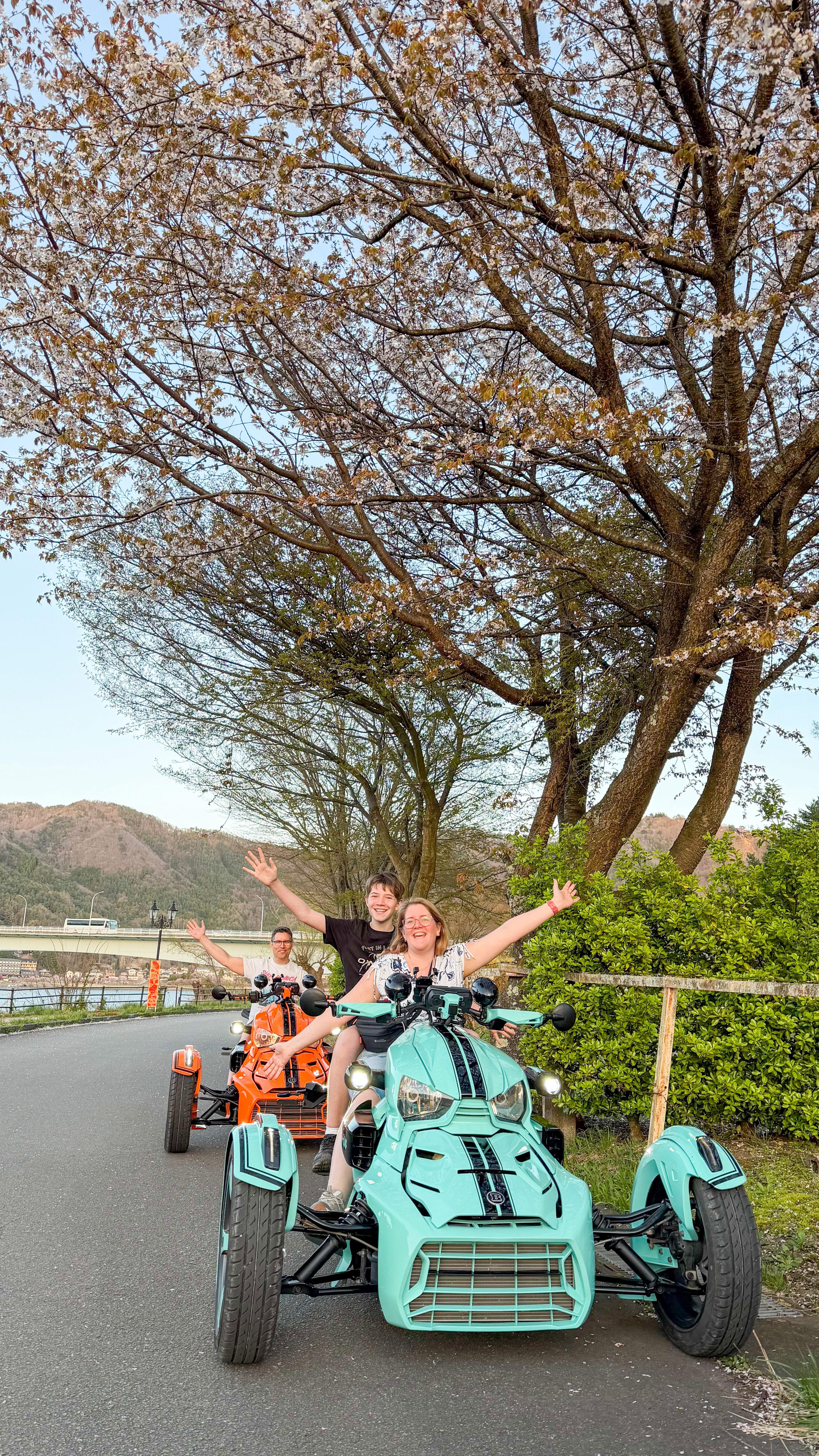 Mt. Fuji Guided Can-Am Trike Experience