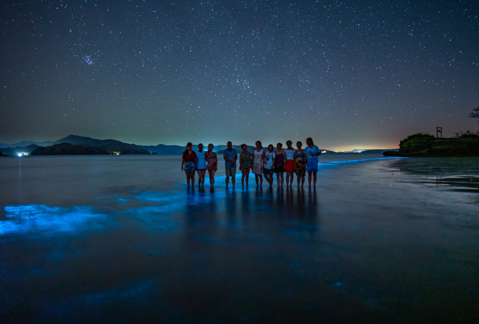 Overnight Bioluminescence Adventure with Beach Camping