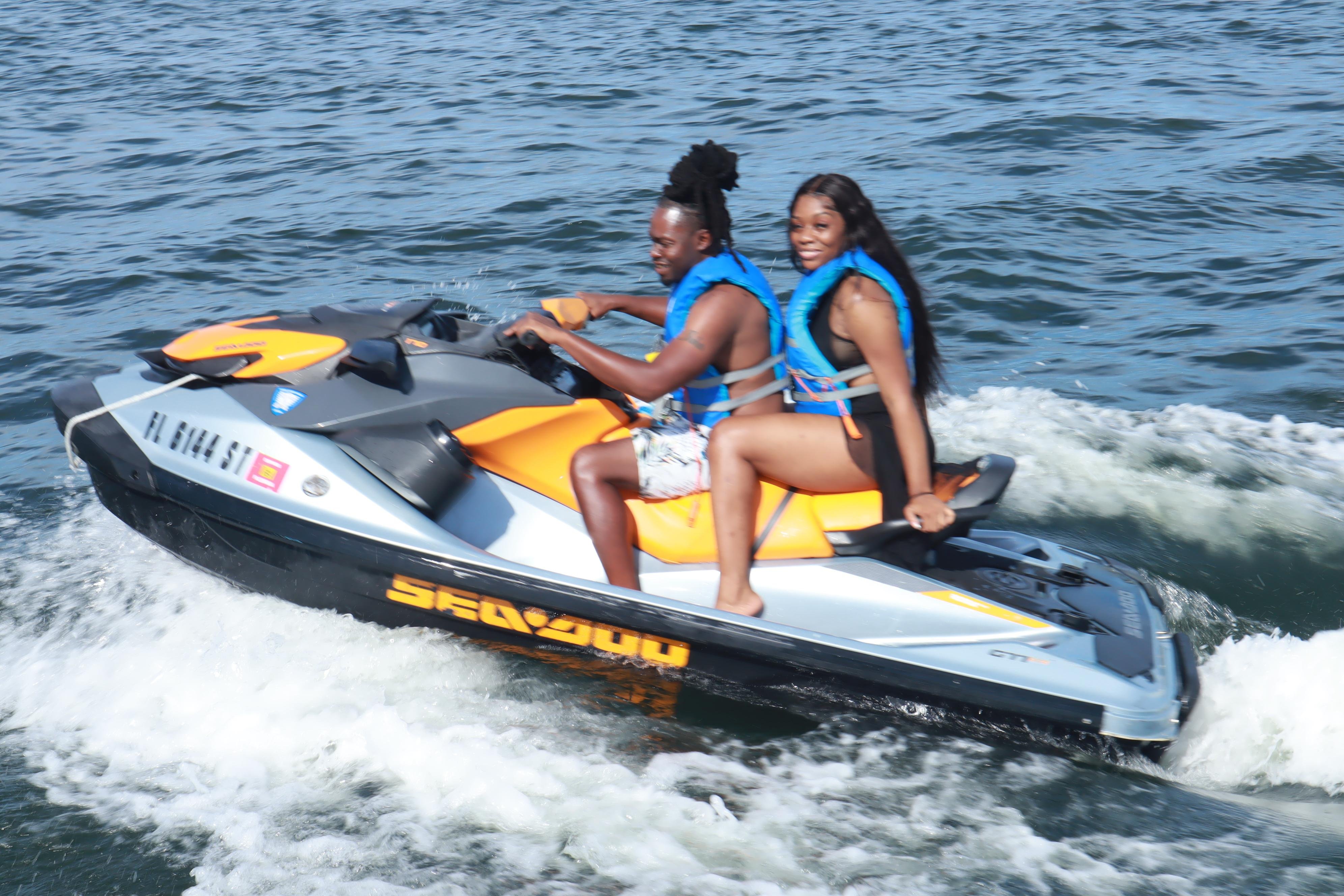Miami Beach Jet Ski Adventure with Boat Tour