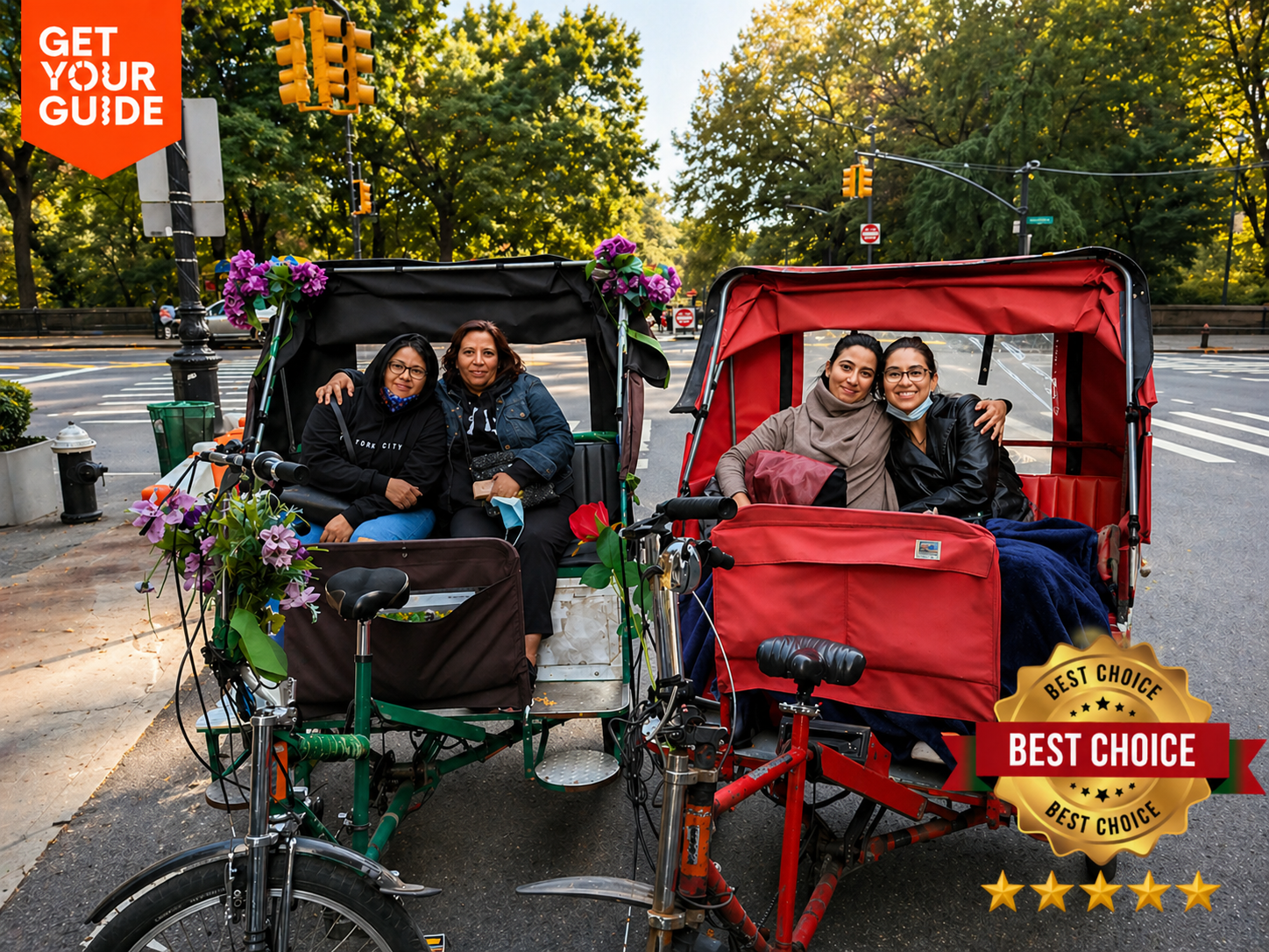 Central Park Pedicab Tour: Highlights & Hidden Gems