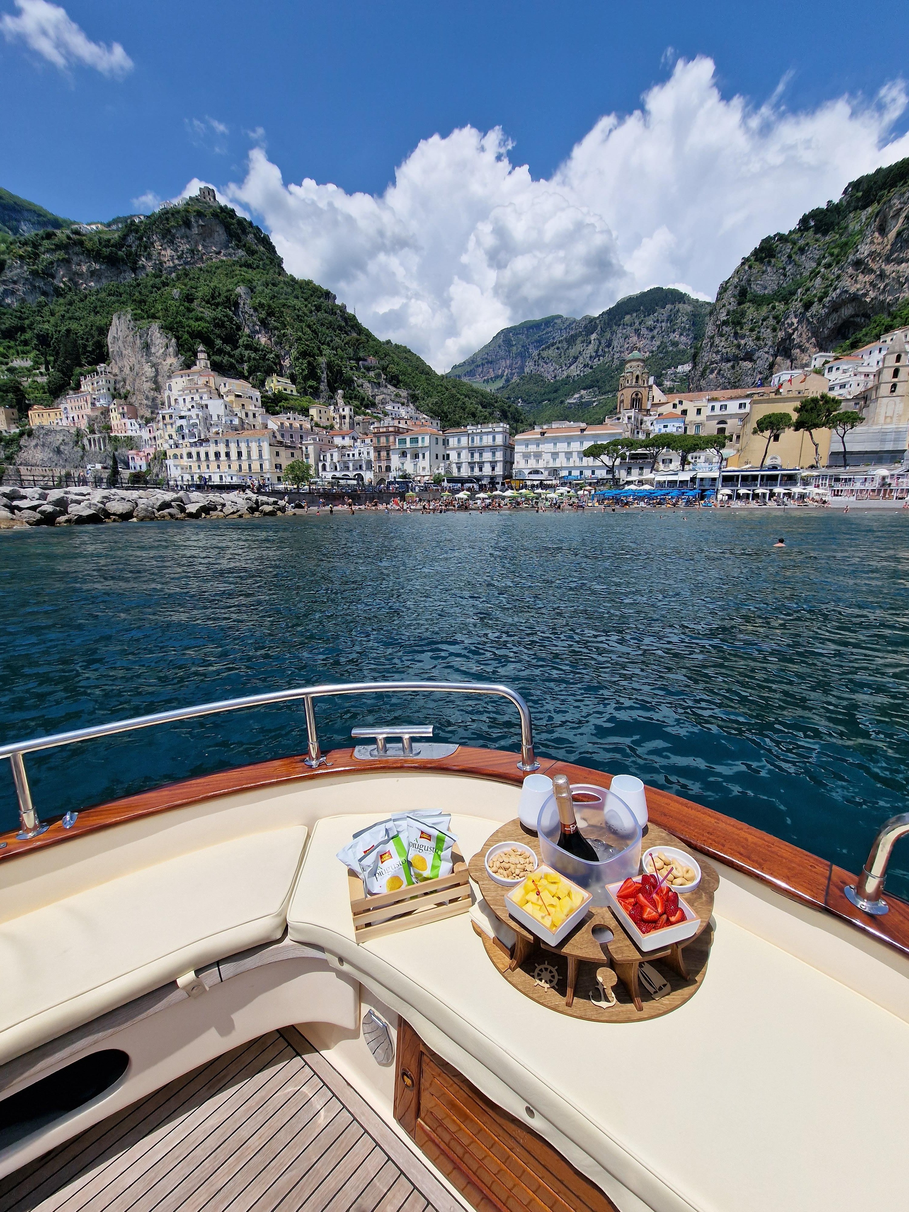 Amalfi Coast Private Gozzo Boat Tour from Positano