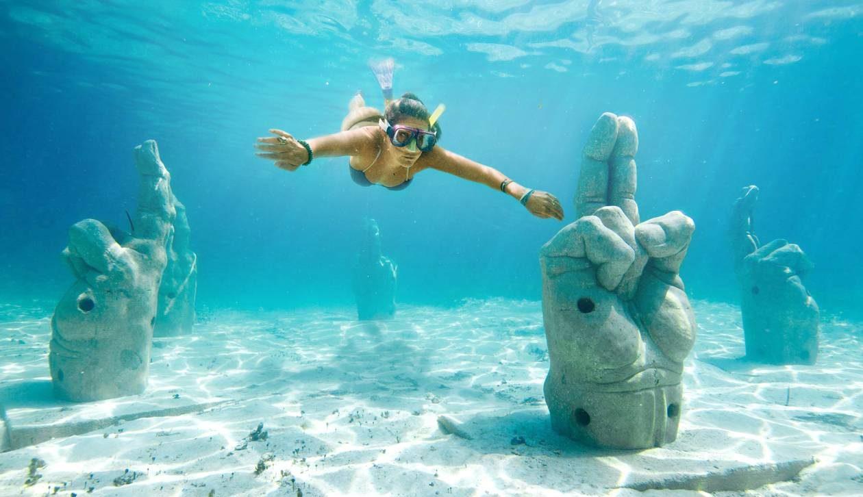 Cancun Five-Stop Snorkeling Adventure