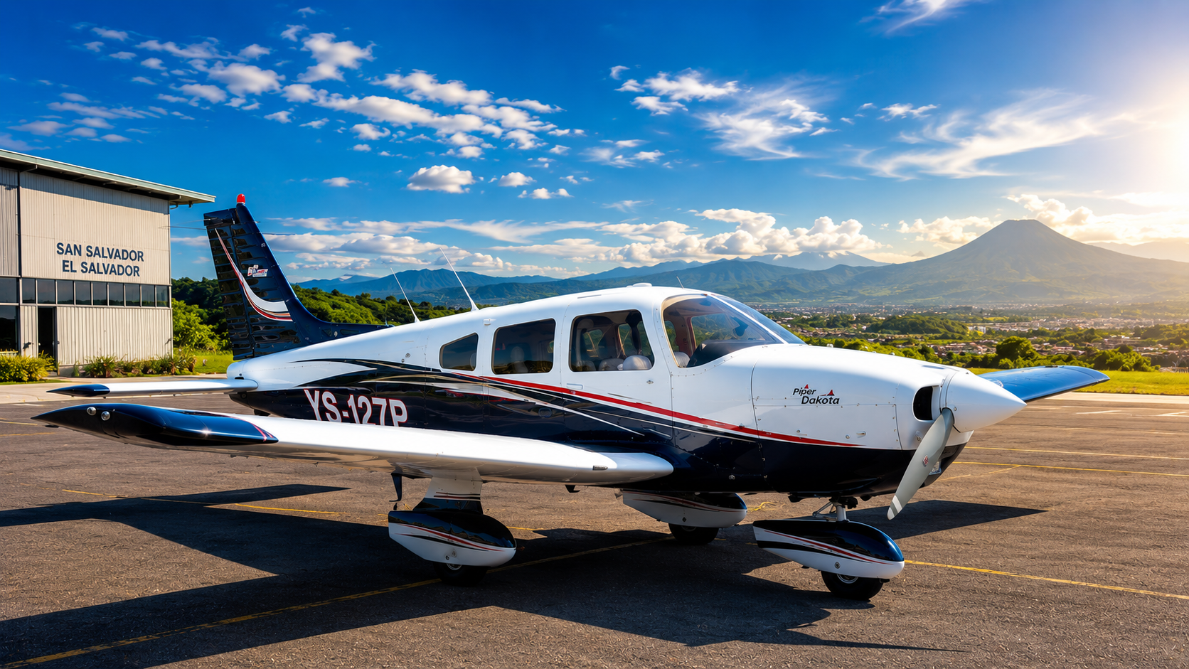 Private Scenic Flight Over El Salvador's Volcanoes and Lakes
