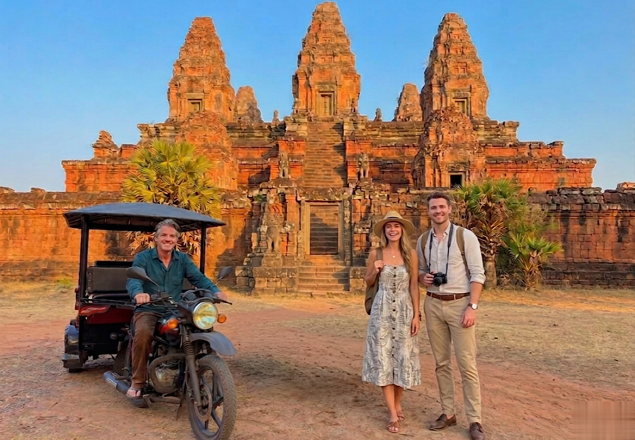 Siem Reap: Grand Circuit Temples & Sunset by Private Tuk-Tuk