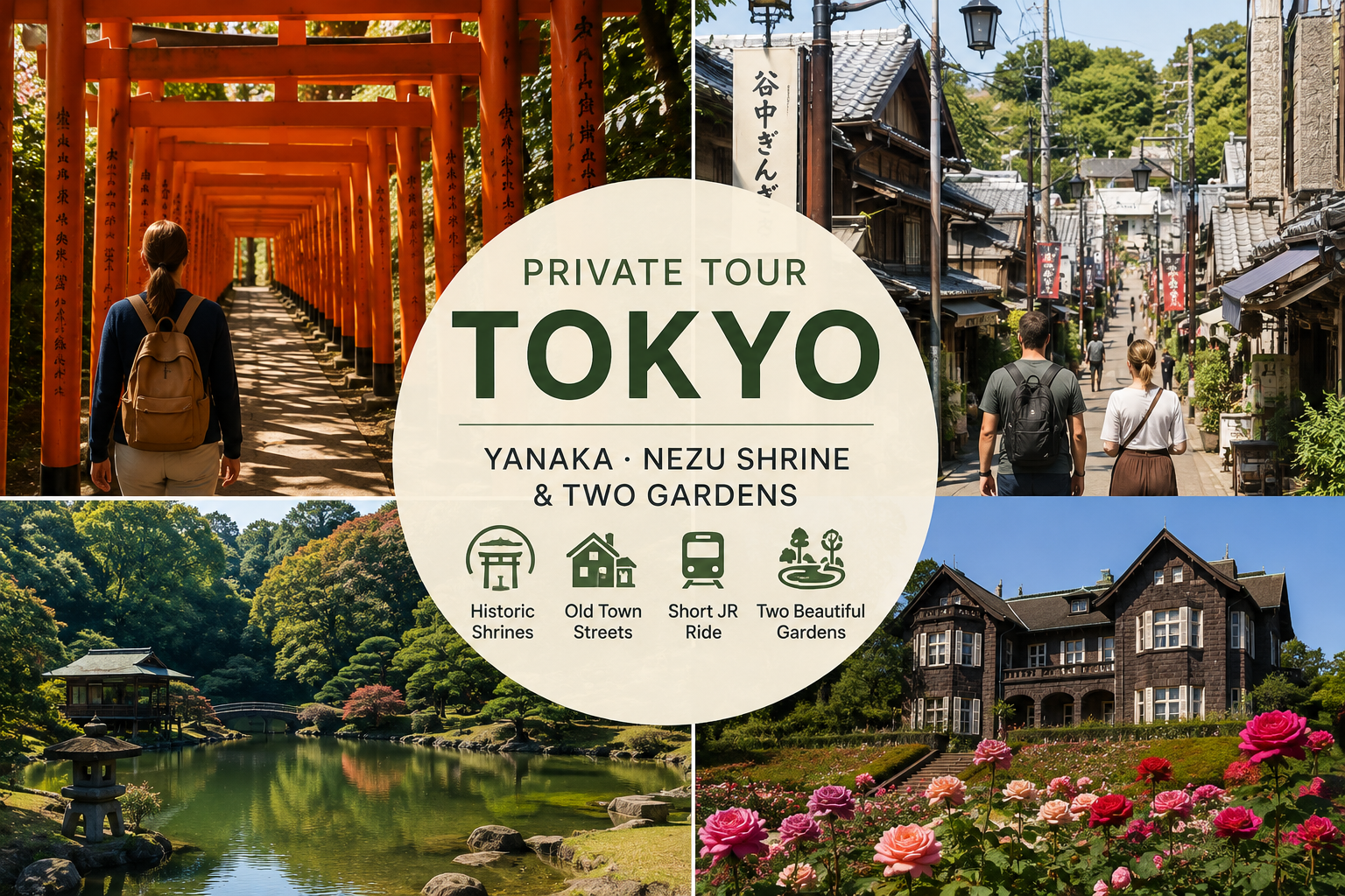 Private Yanaka, Nezu Shrine & Gardens Walking Tour