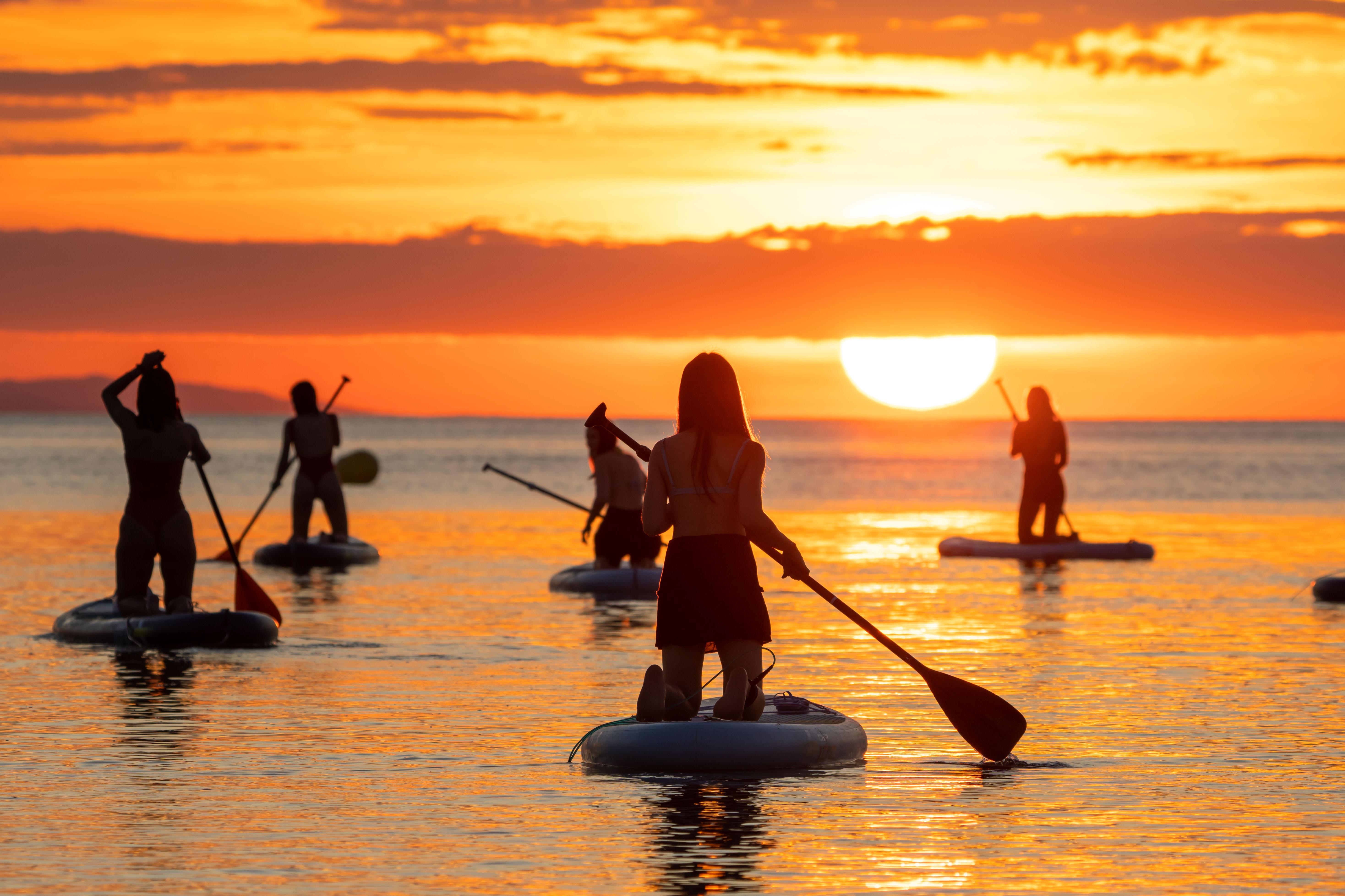Barcelona Sunrise Paddleboard Session