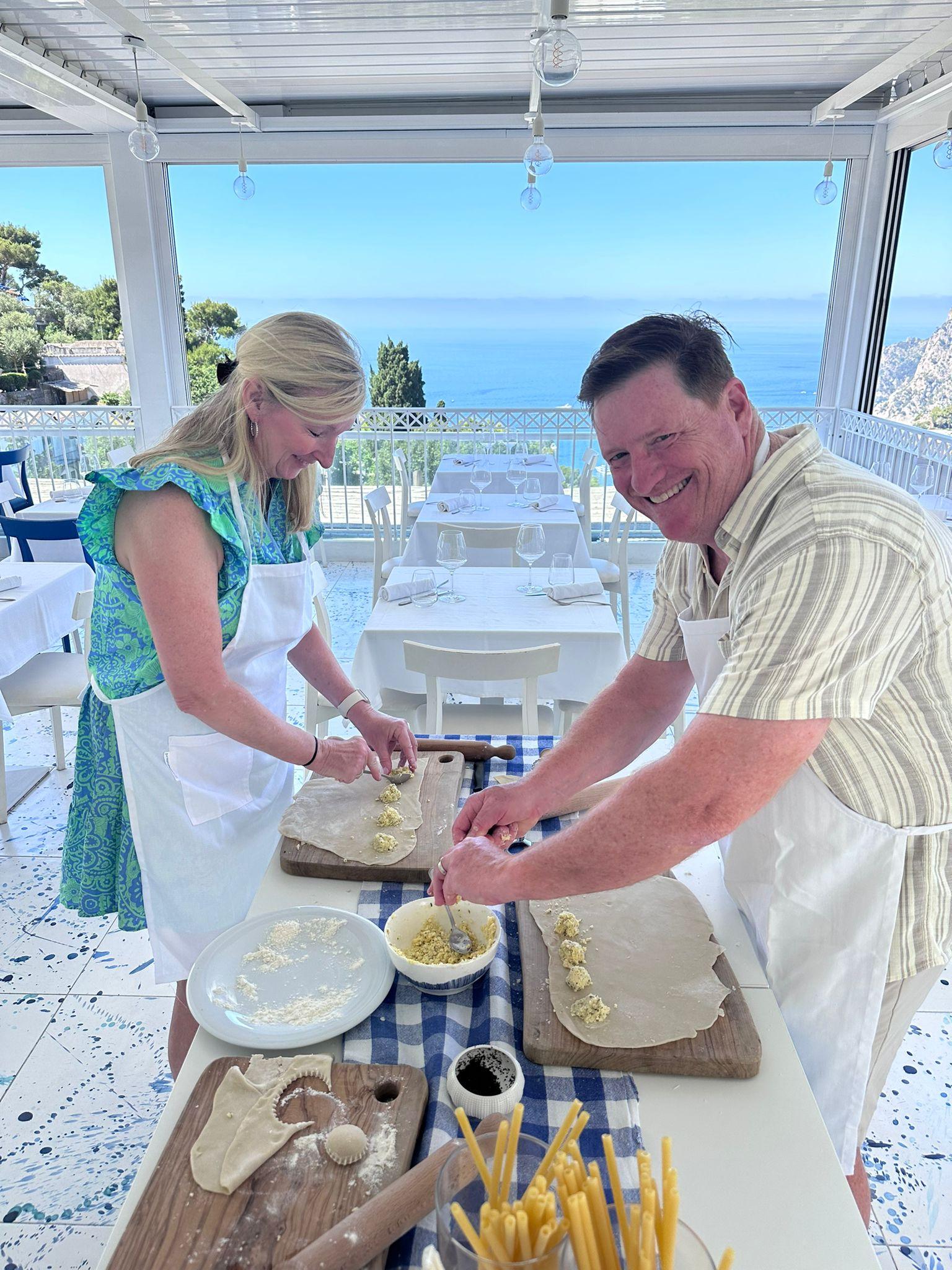 Capri Sea & Kitchen: Small-Group Boat Tour, Swim & Pasta Class