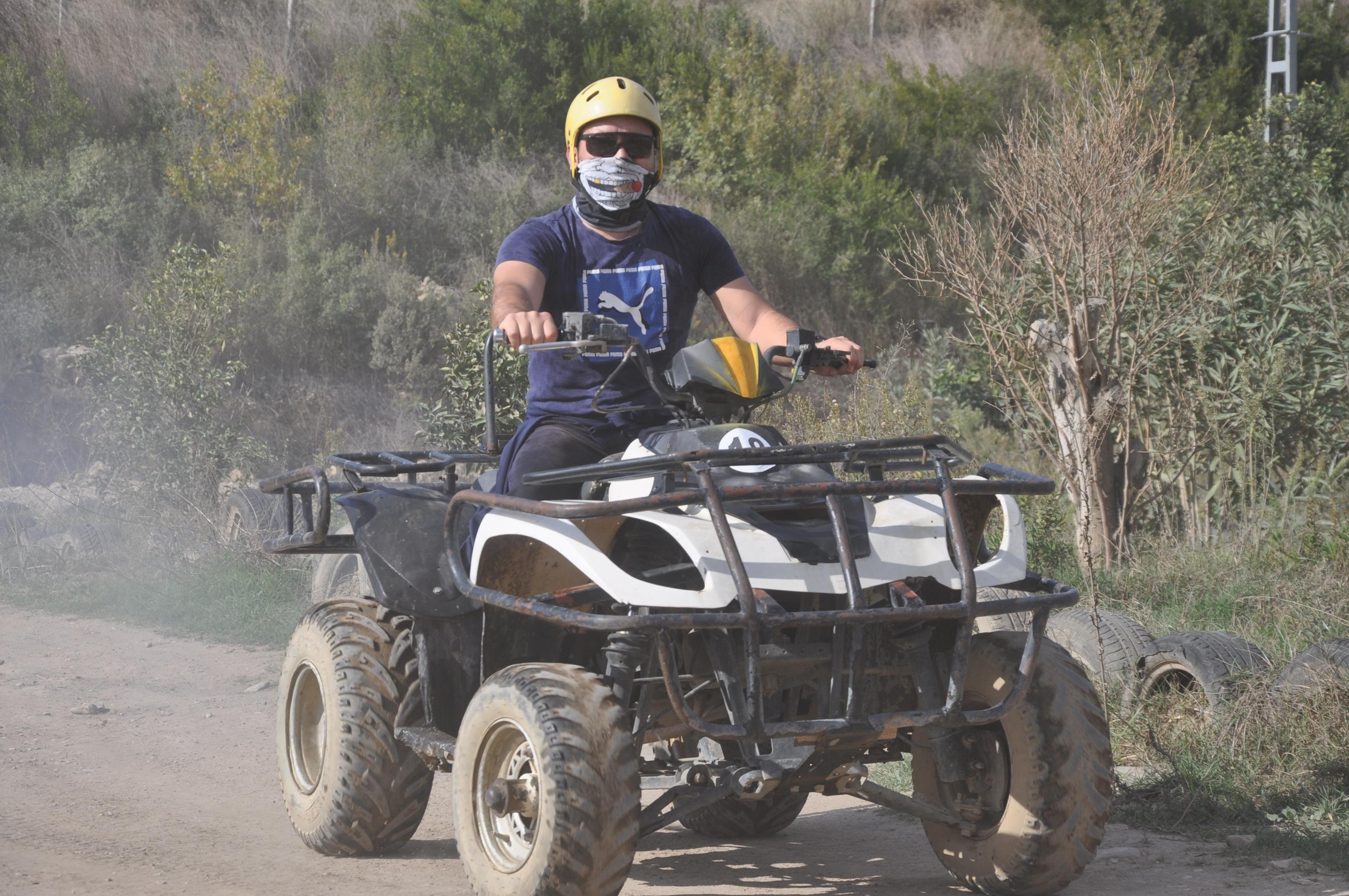 Taurus Mountains Quad Bike Adventure from Side