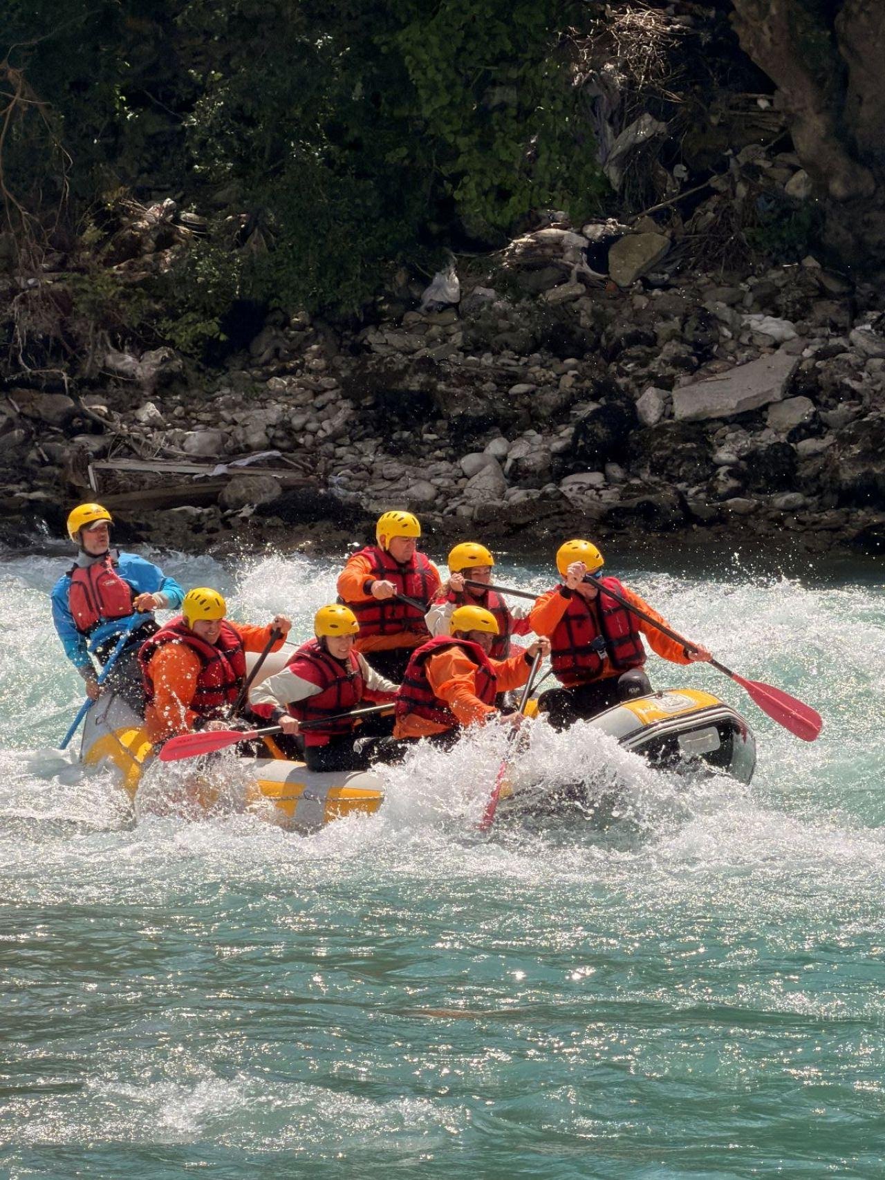 Vjosa River Rafting Adventure from Përmet