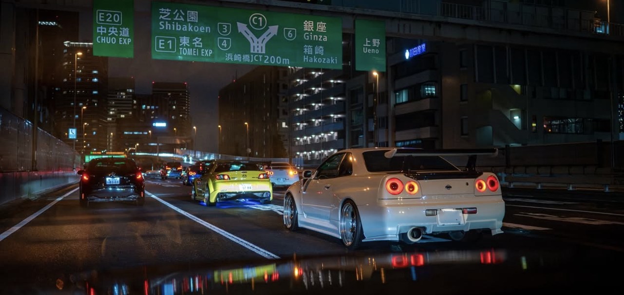 Daikoku & Tokyo Private JDM Tour in 700HP R34 GT-R V-spec