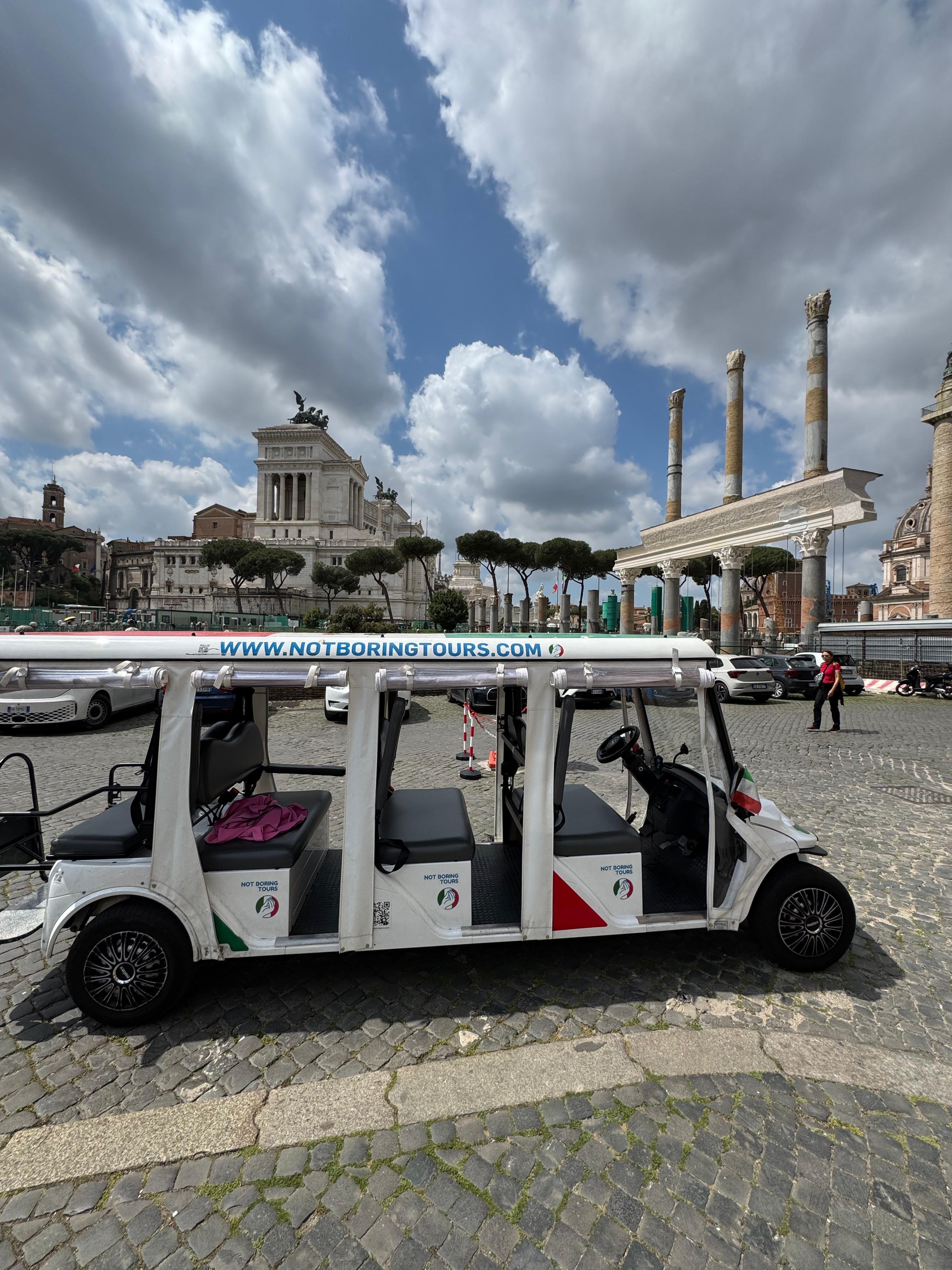 Rome: Golf Cart Tour Timelapse through History - 2026 (Verified Reviews)