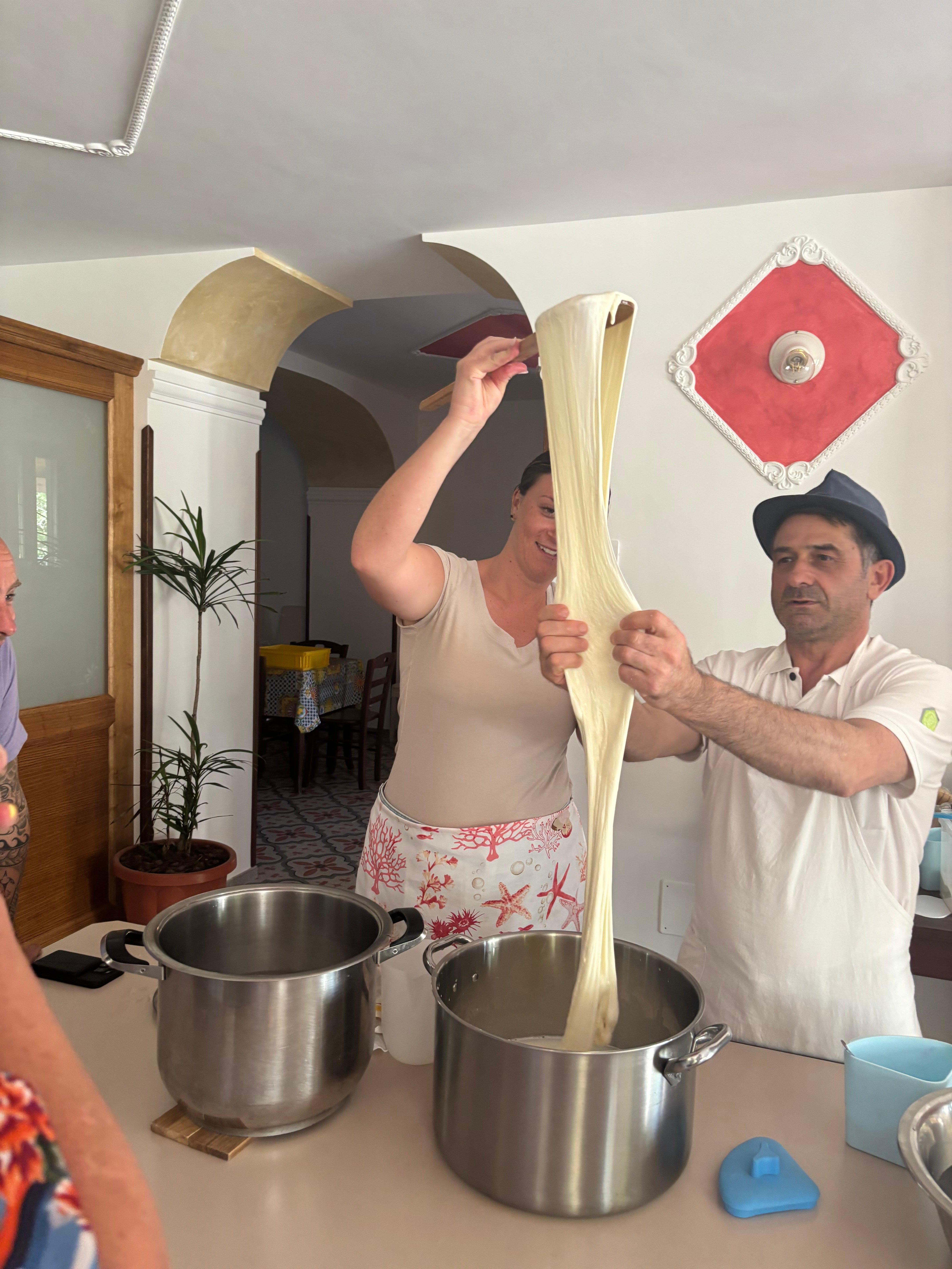 Amalfi Coast Farm Cooking Class: Mozzarella, Tagliatelle & Tiramisù