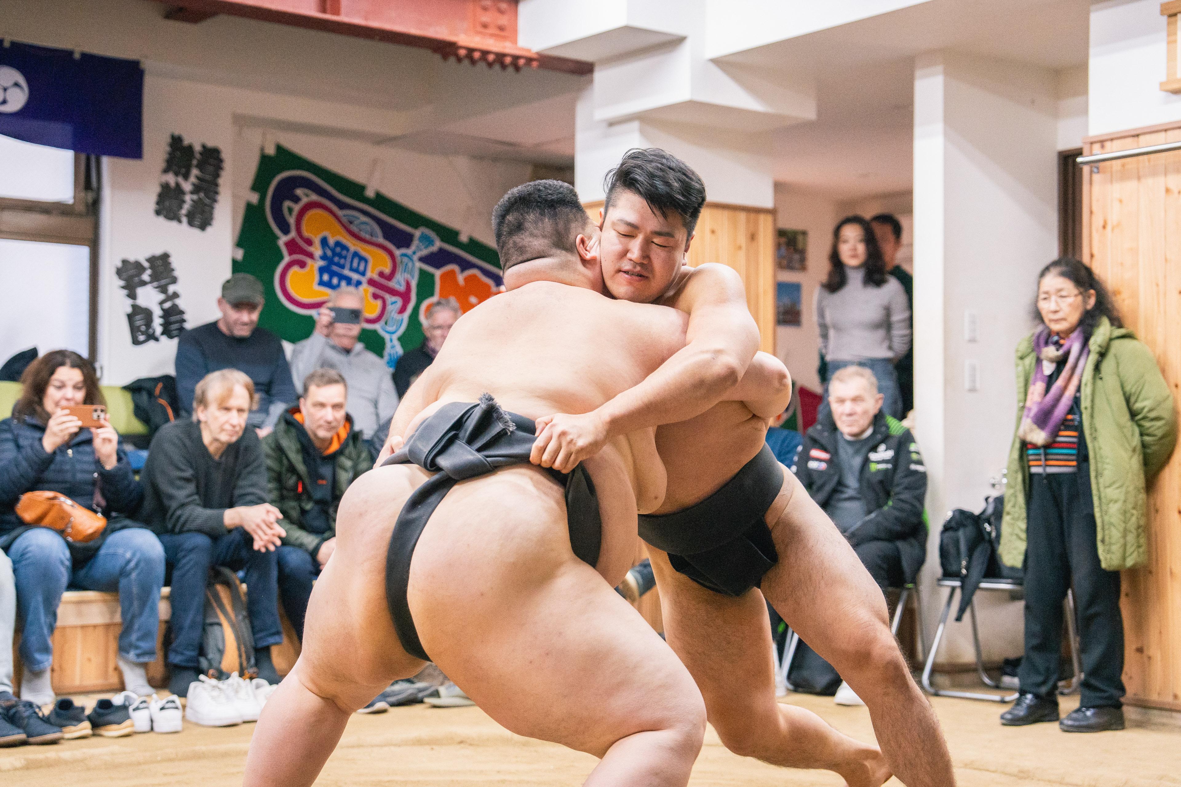 Sumo training experience near Tokyo — drills and bouts with ex-pro wrestlers — image 5