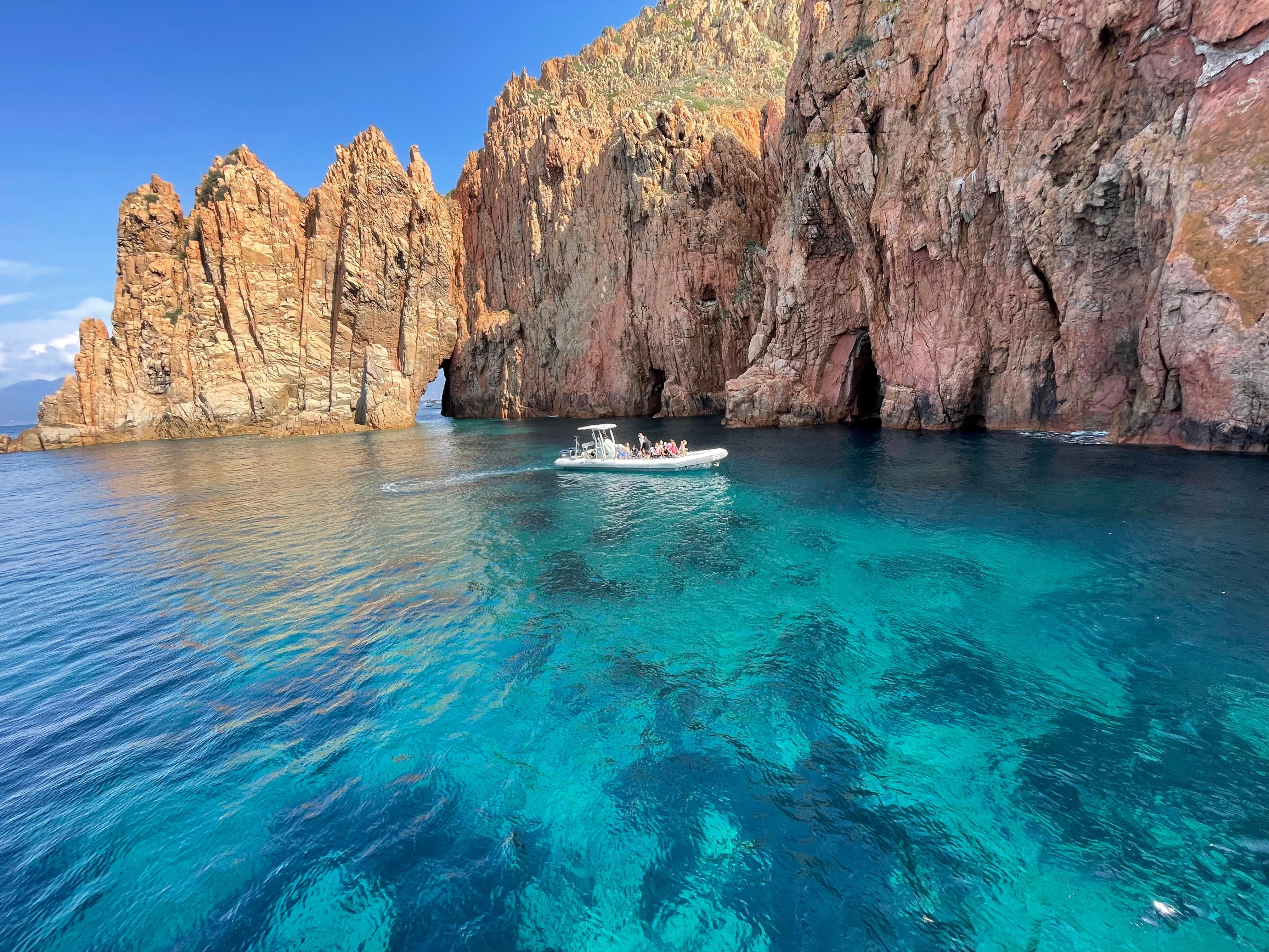 Corsica West Coast Speedboat Tour: Scandola, Girolata & Calanques de Piana