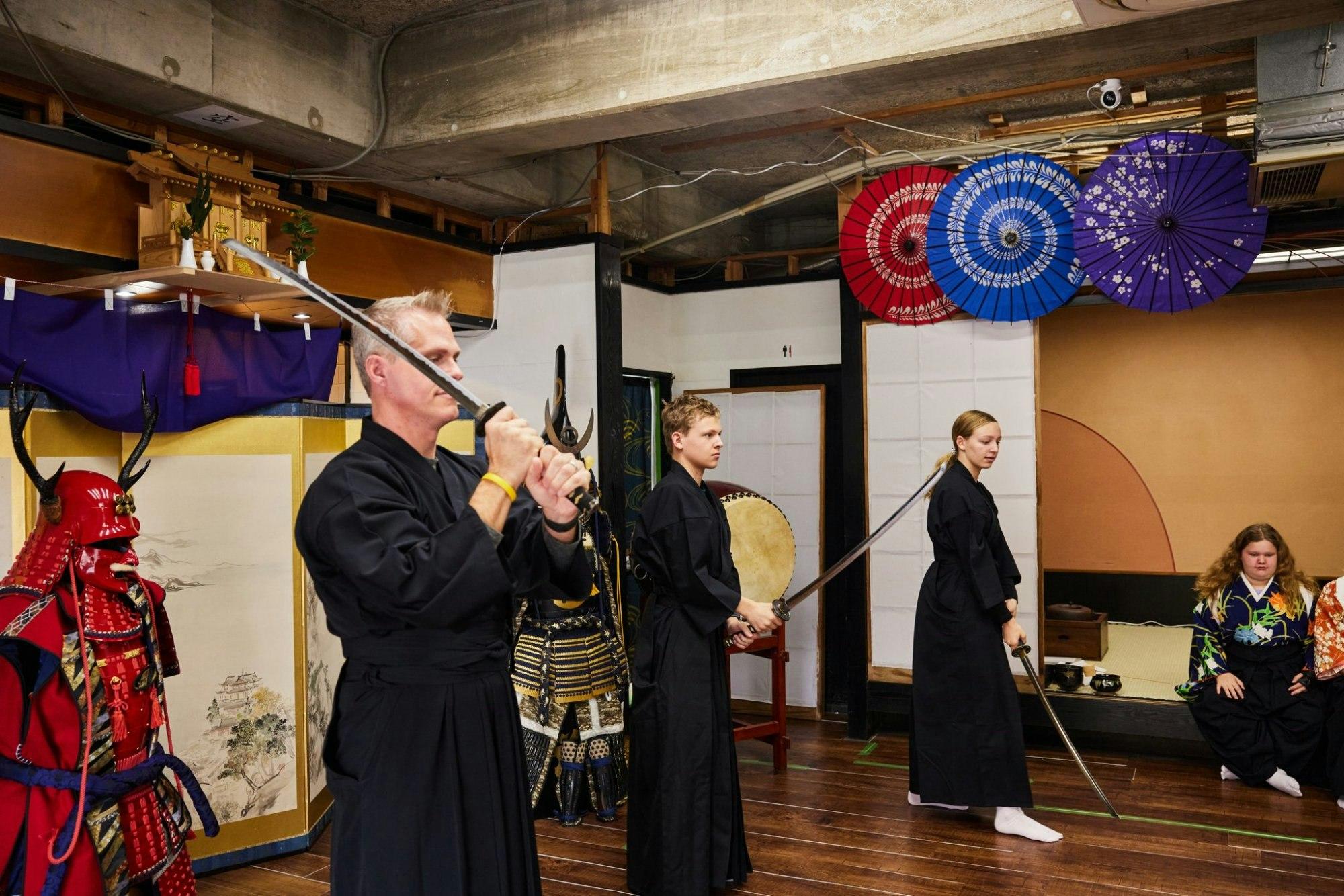 Osaka: Learn Bushido - Trial Slashing with Samurai Sword