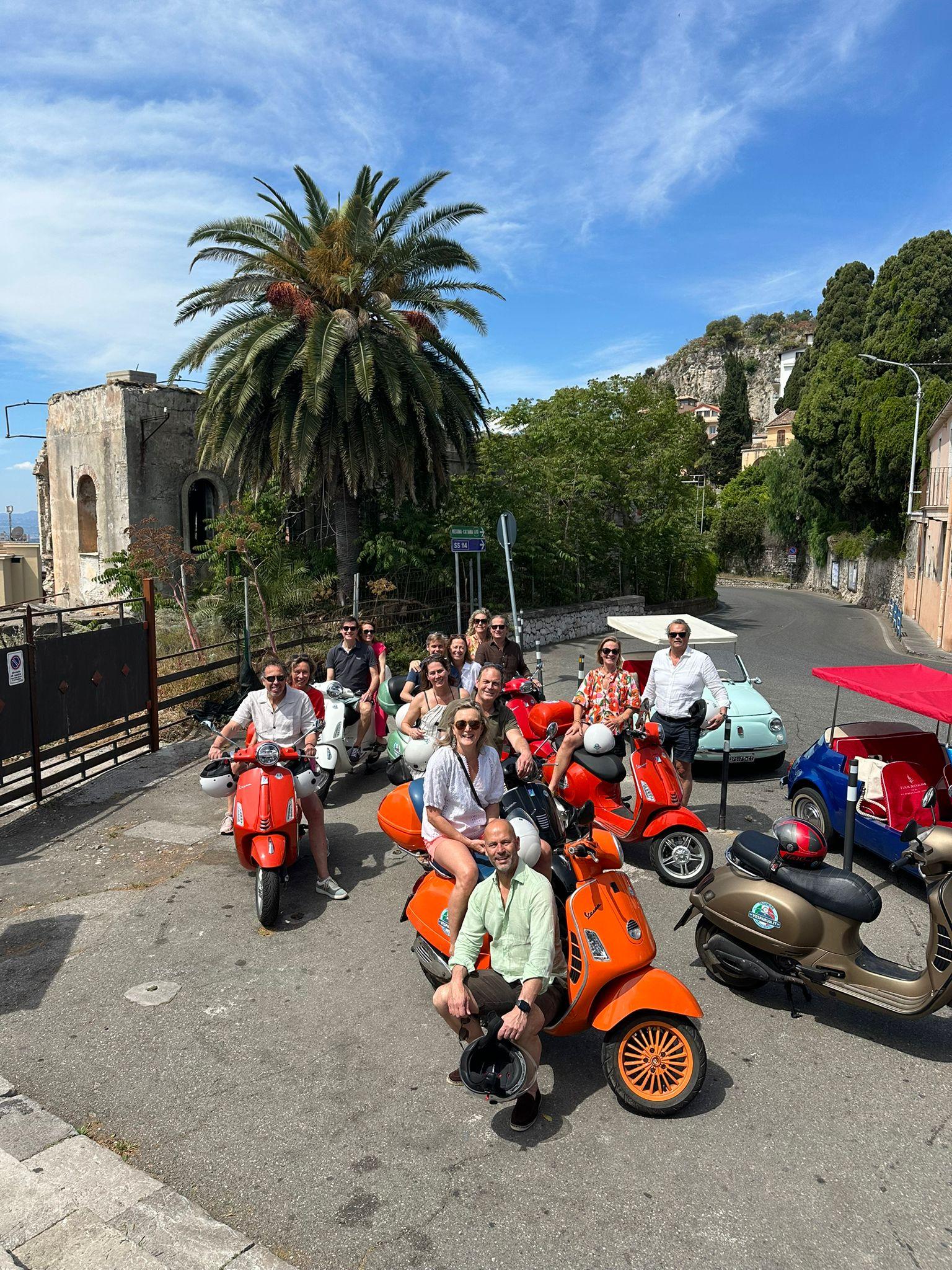 The Vespa tour of Taormina and Castelmola past the White Lotus locations - Taormina, Sicily (4 of 9)