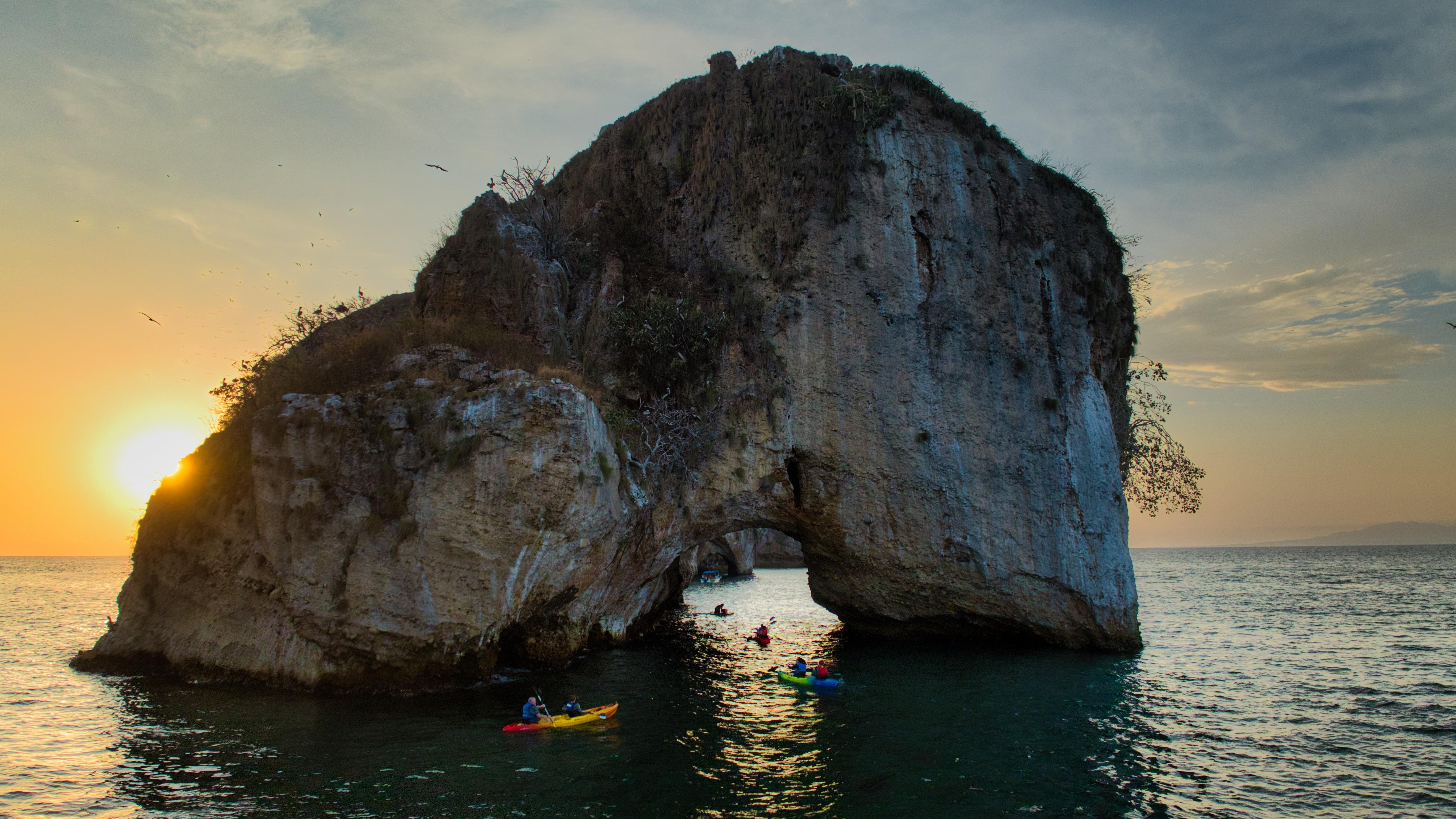 Los Arcos Bioluminescent Kayak & Cave Adventure