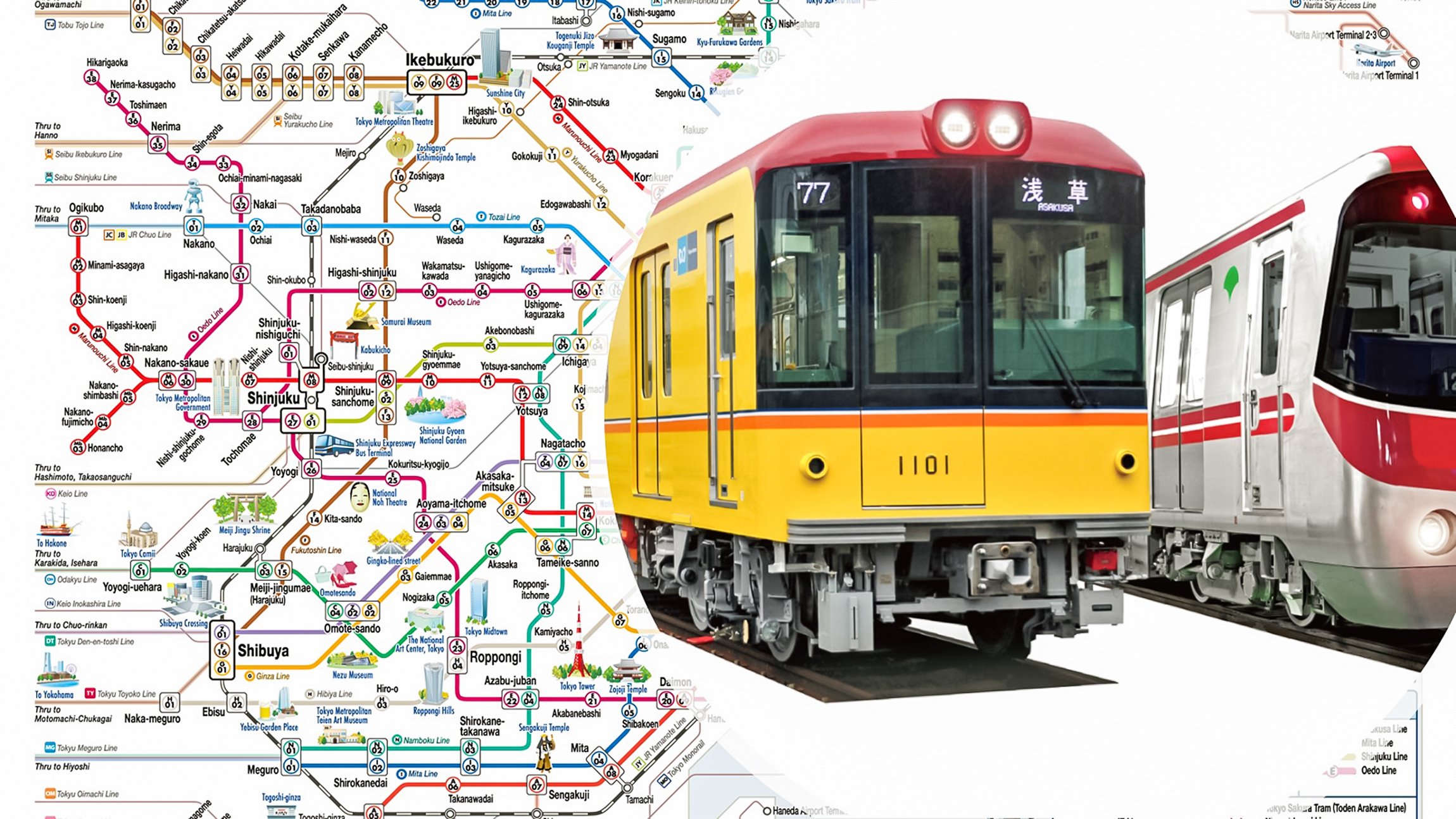 Tokyo Unlimited Subway Pass: 24, 48, or 72 Hours