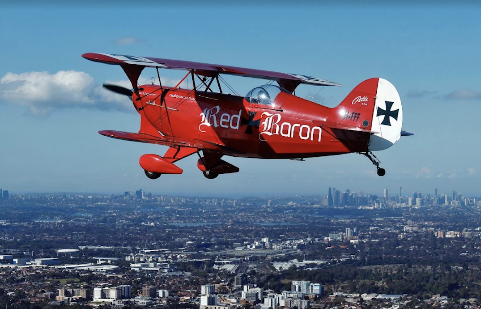 Open Cockpit Biplane Adventure Over Sydney Harbour