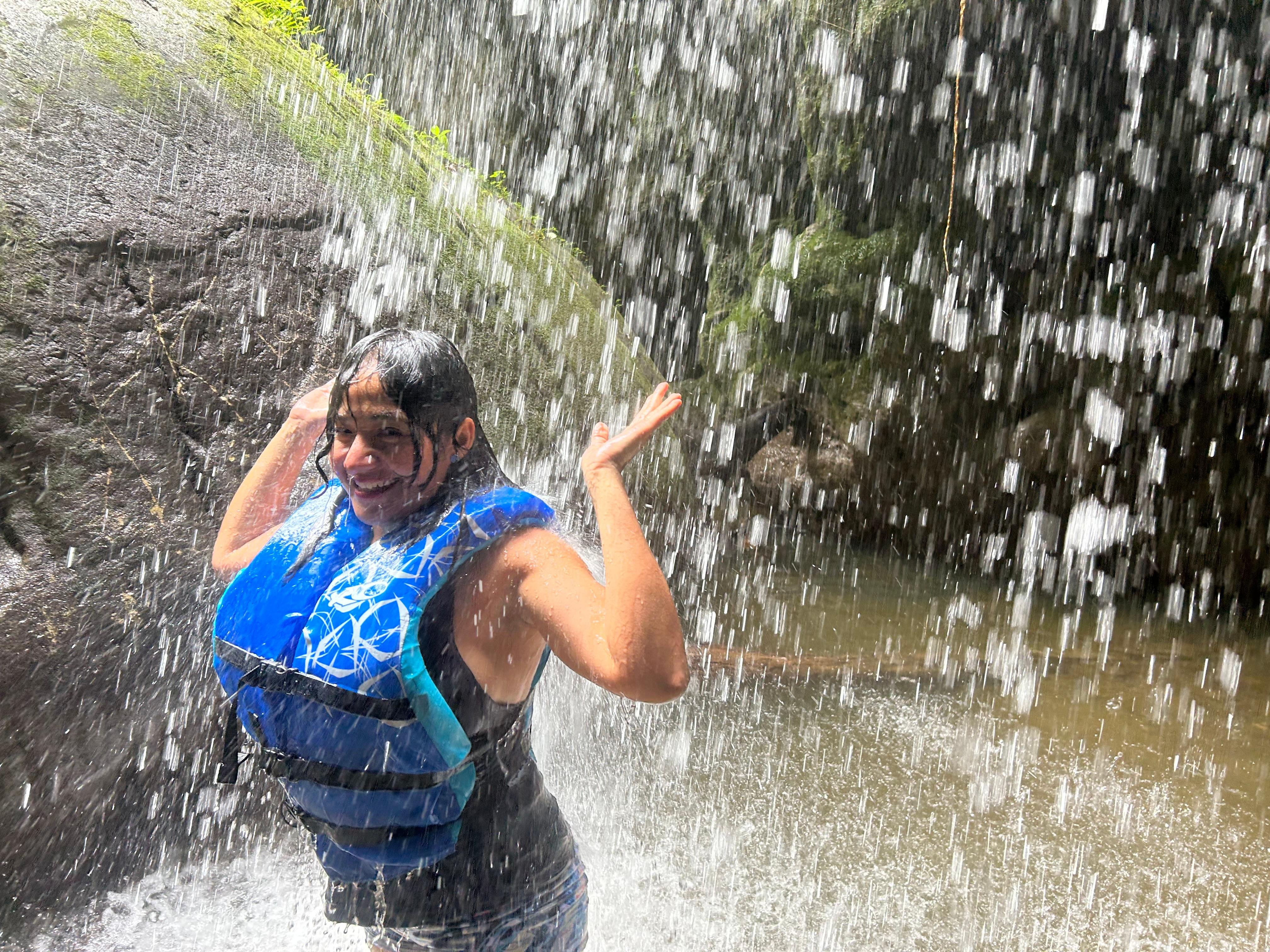 Charco Azul Canyon, Caves, and Mar Chiquita Beach Adventure