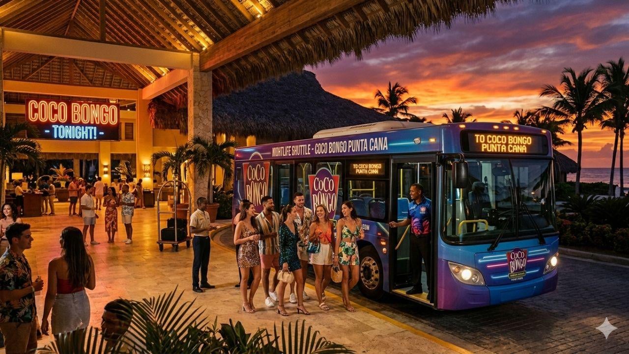 Punta Cana: Coco Bongo Night Out with Open Bar & Snack