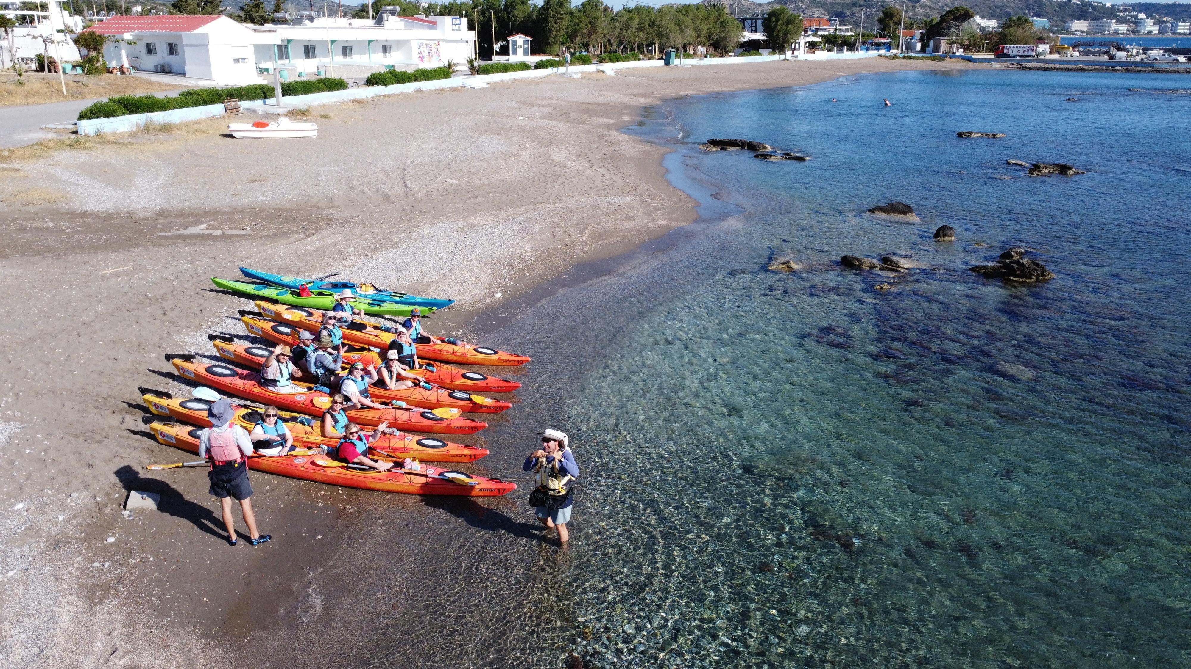 Rhodes Pirates Route: East Coast Sea Kayaking Adventure