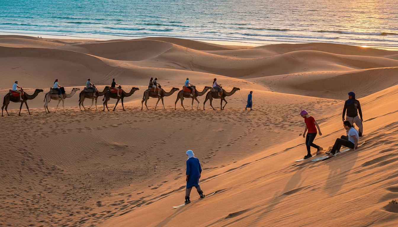 Paradise Valley & Timlaline Dunes Adventure with Camel Experience