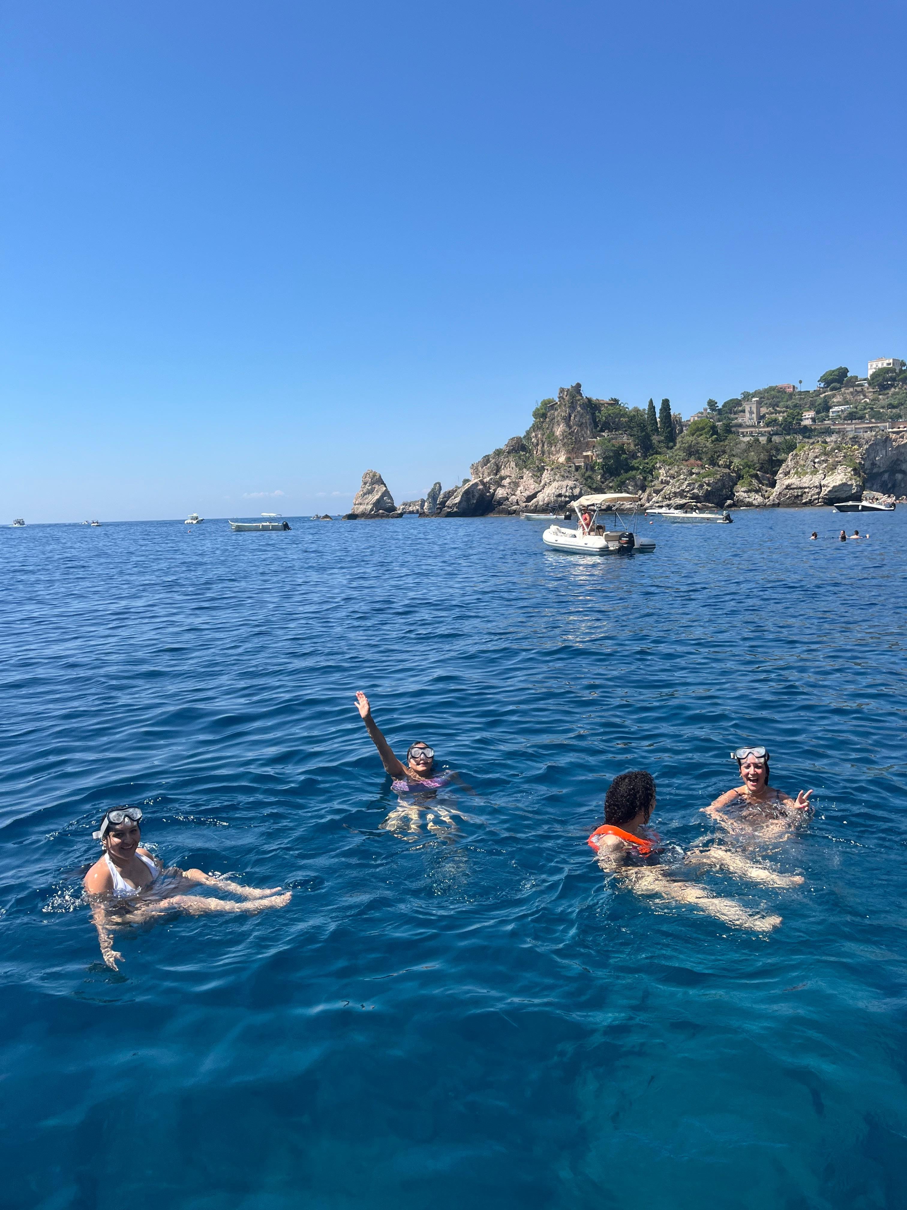 Taormina & Isola Bella Boat Excursion with Snorkeling