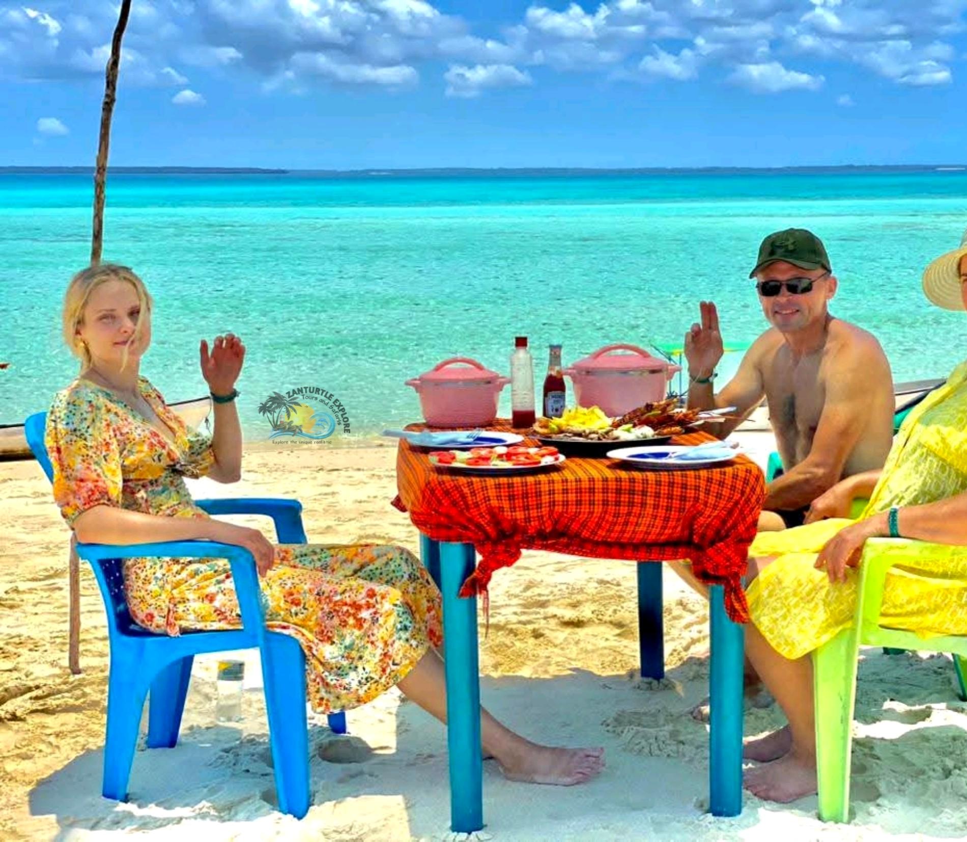 Prison Island & Nakupenda Sandbank Private Tour with Seafood BBQ