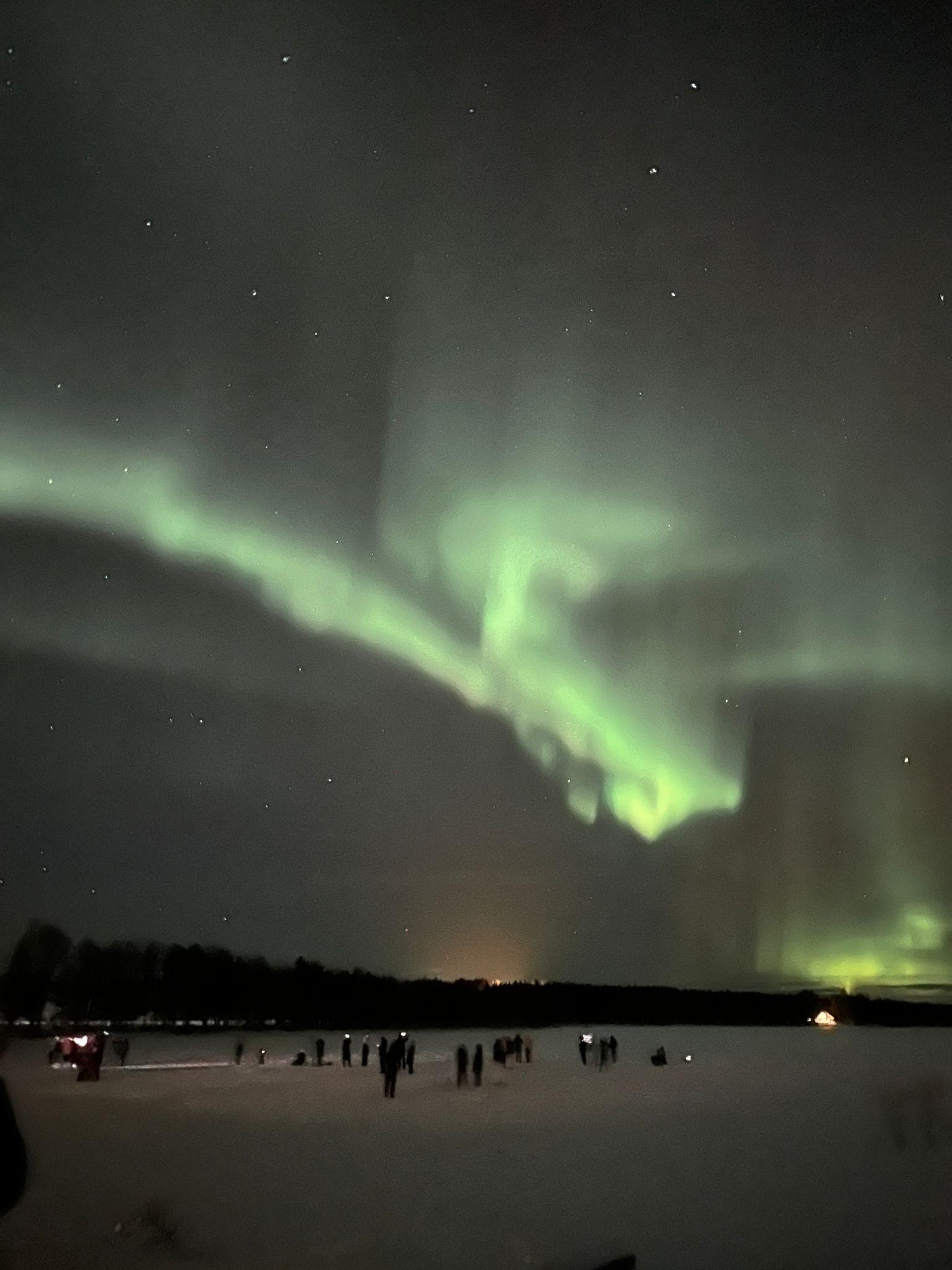 Rovaniemi Northern Lights Hunt with Lakeside BBQ