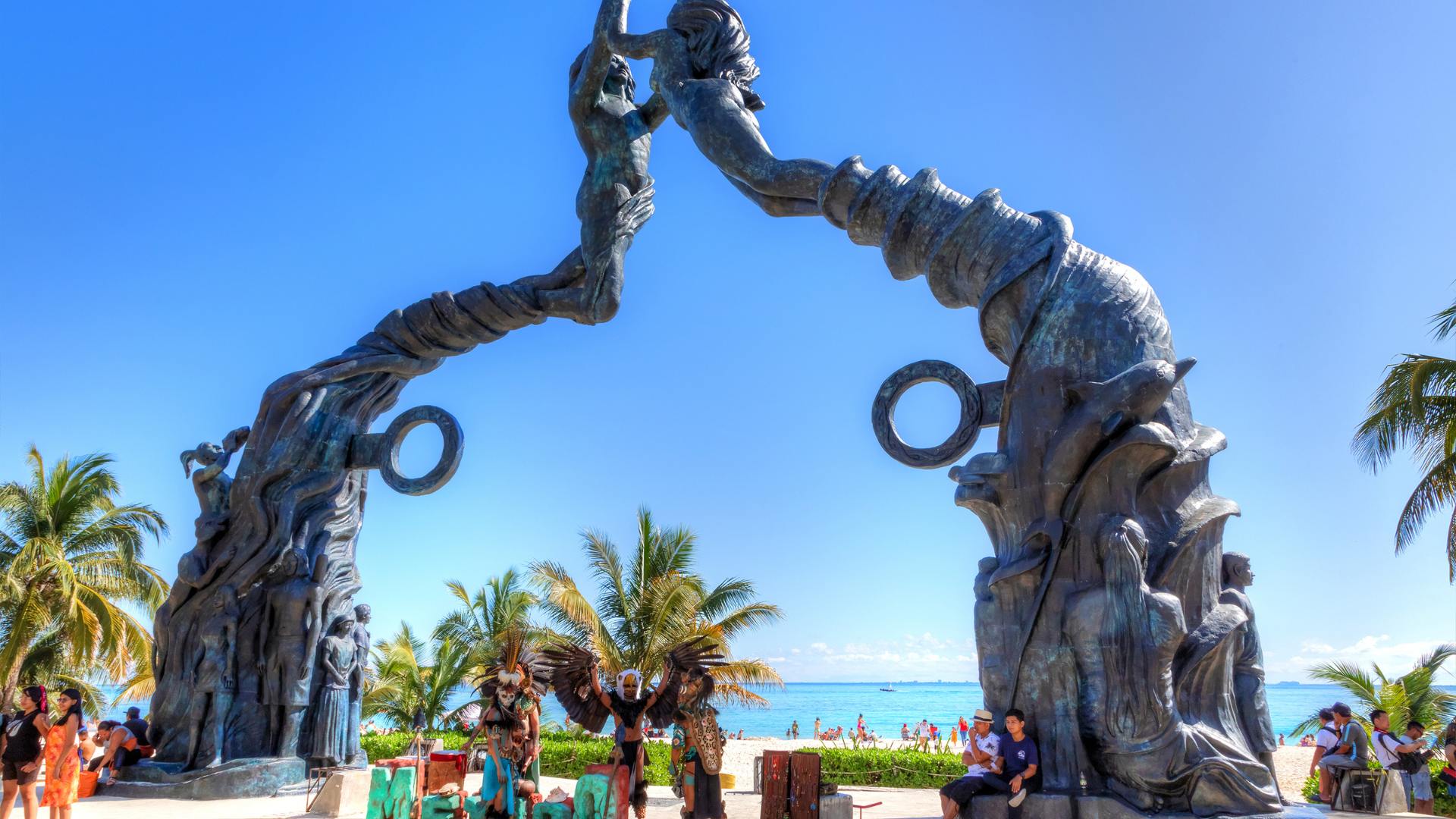 Tulum Ruins, Cenote Mariposa & Playa del Carmen Full-Day Tour from Cancun