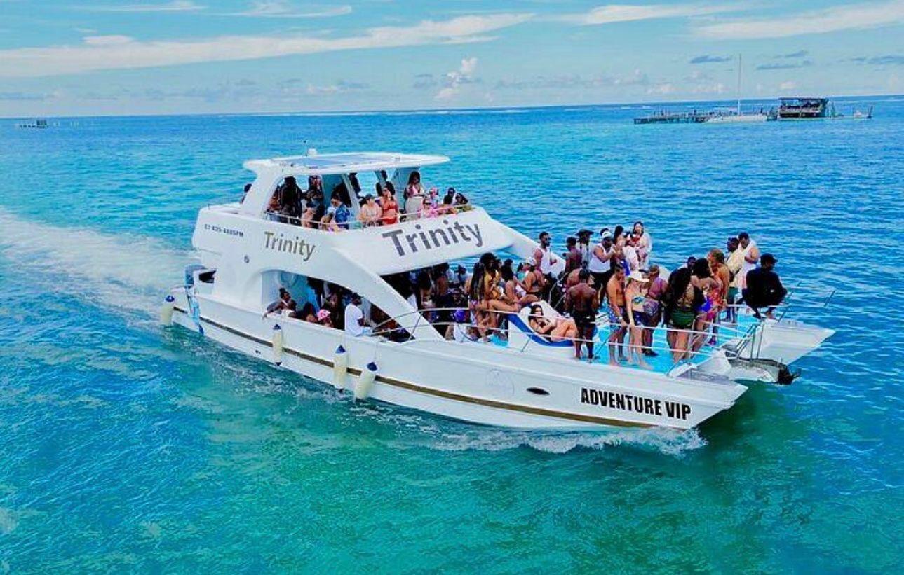 Adults-Only Caribbean Party Cruise with Snorkeling & Natural Pool