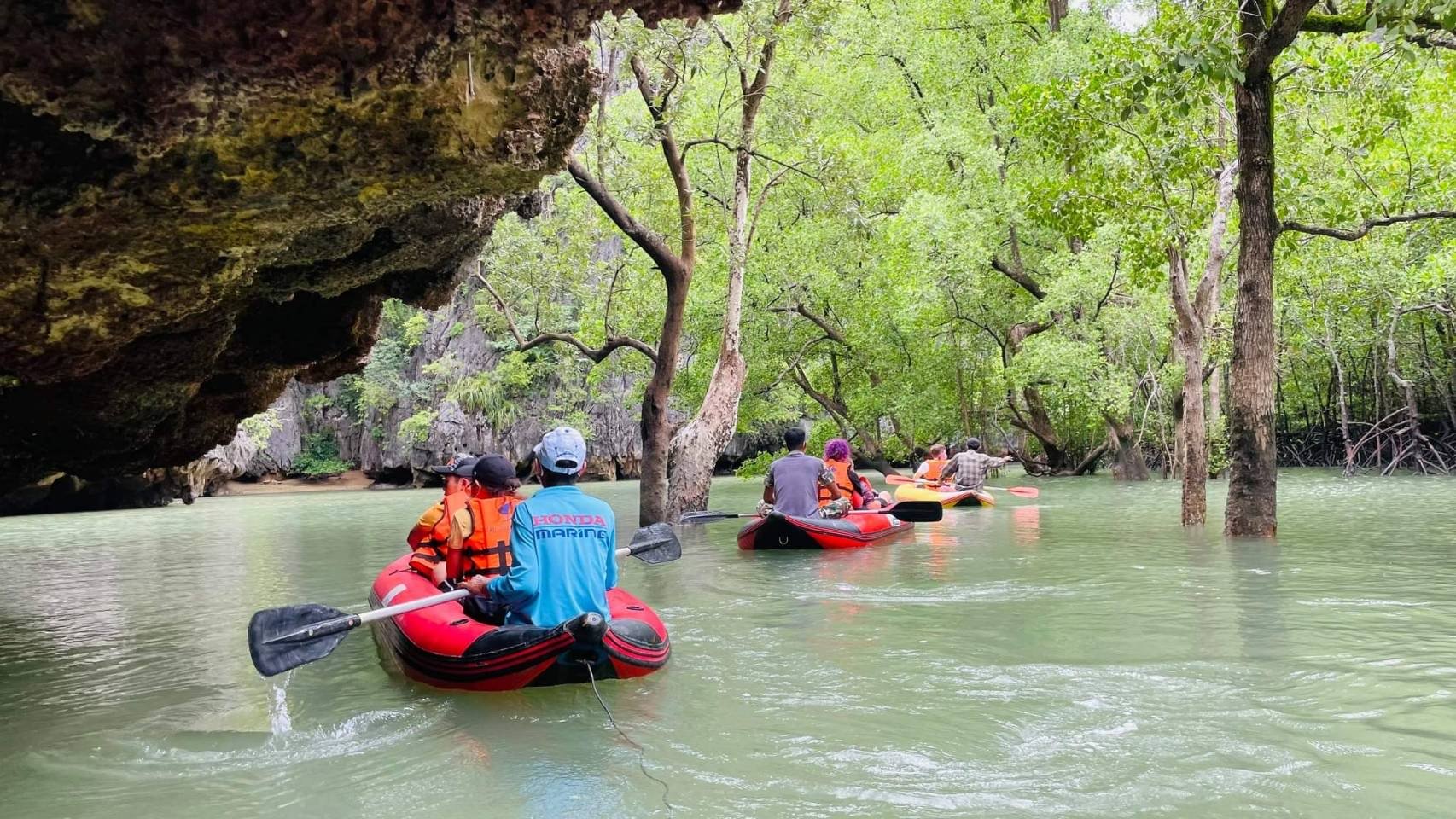 Phang Nga Bay Big Boat Adventure with Canoeing & James Bond Island