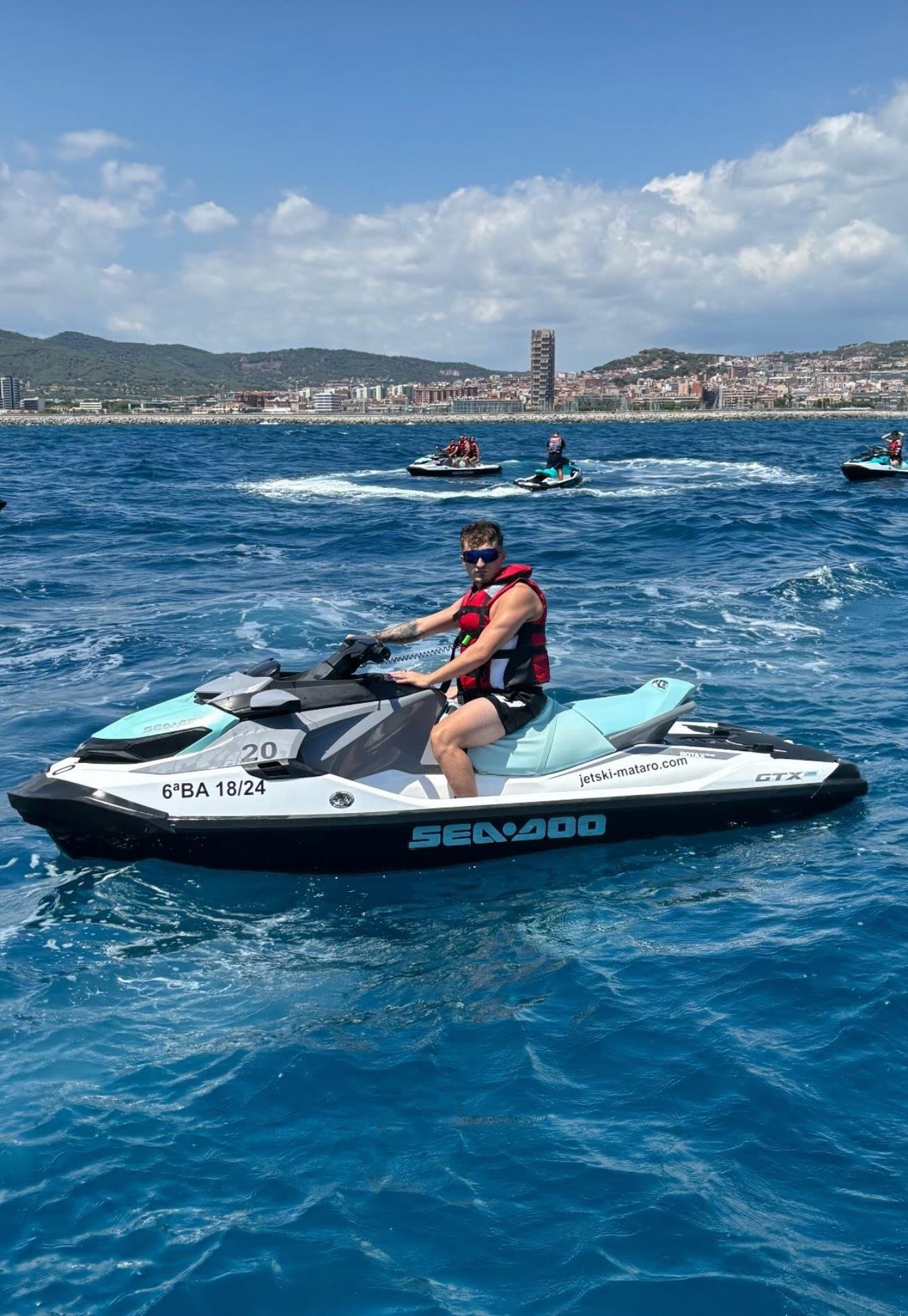 Jet Ski Adventure from Port of Mataró